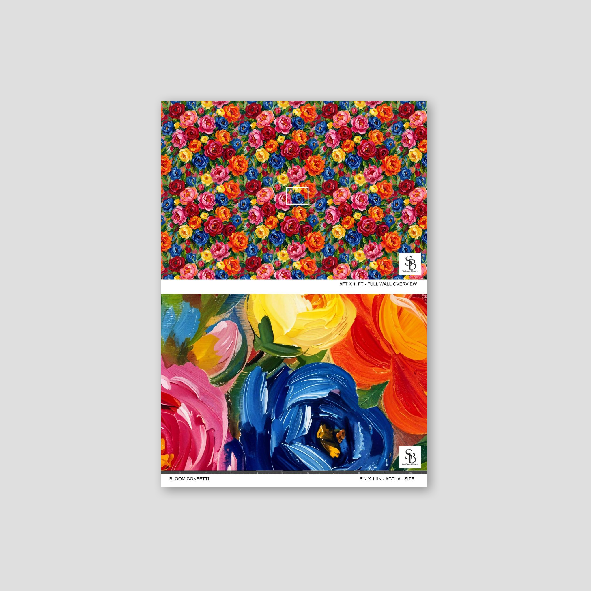 Bloom Confetti Wallpaper