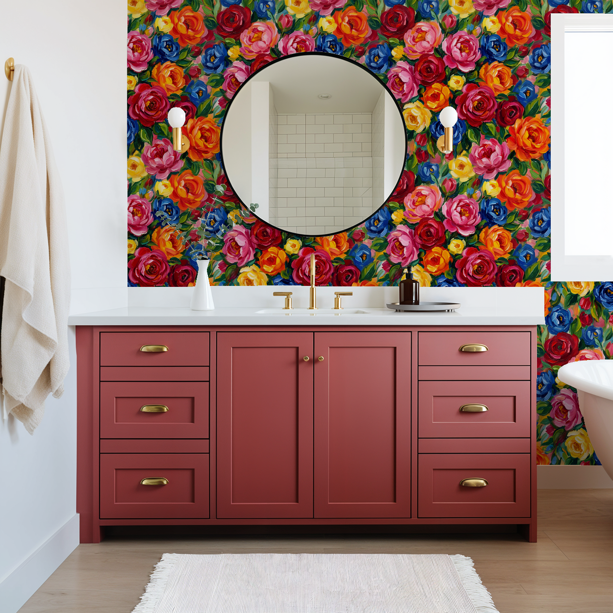 Bloom Confetti Wallpaper