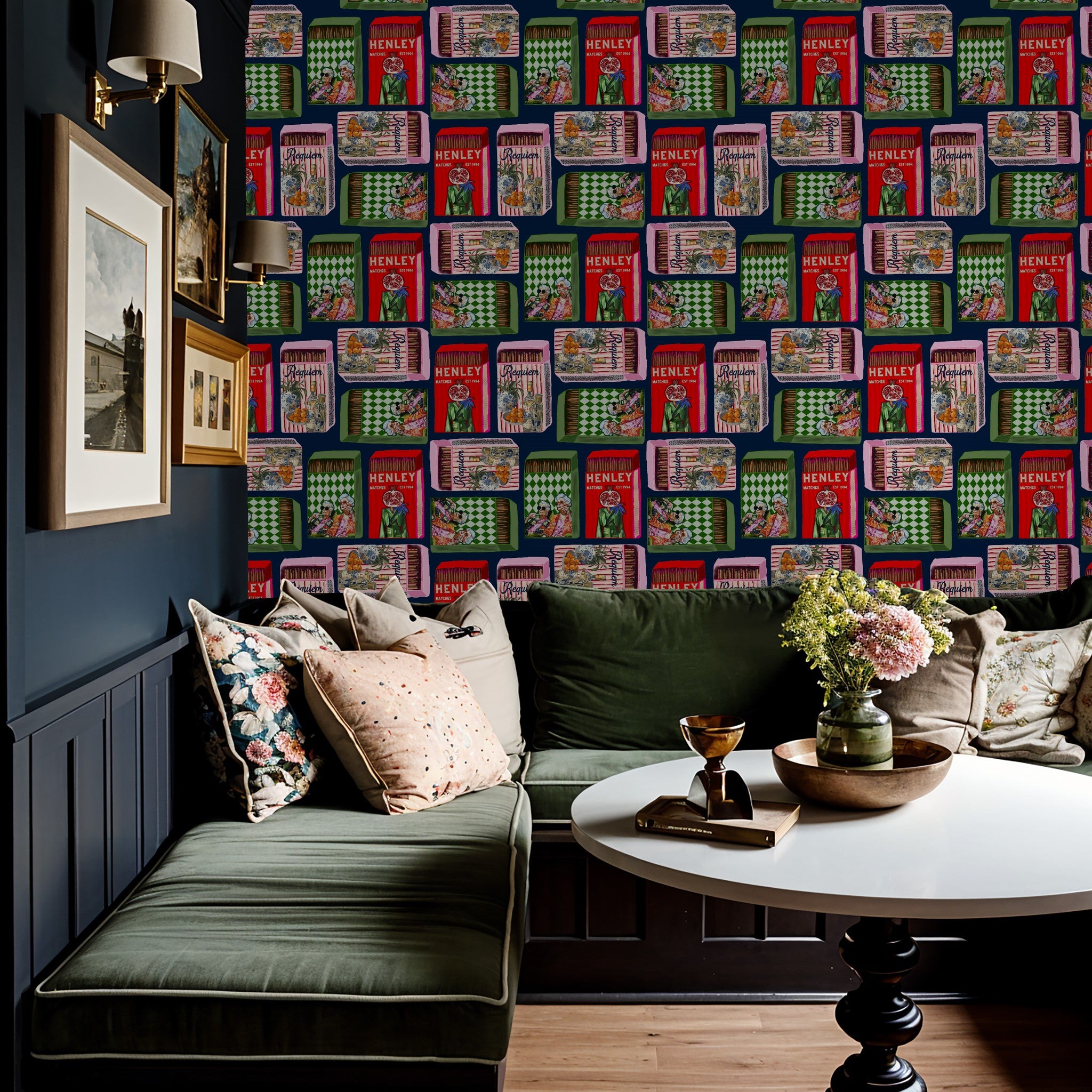 Victrola (Blue) Wallpaper