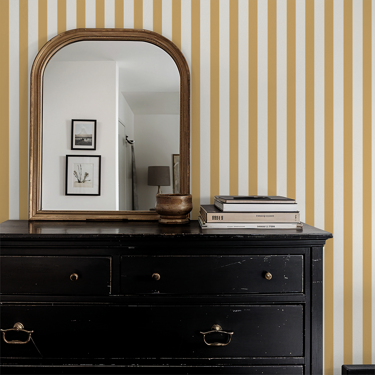Landis Lane (Yellow) Wallpaper