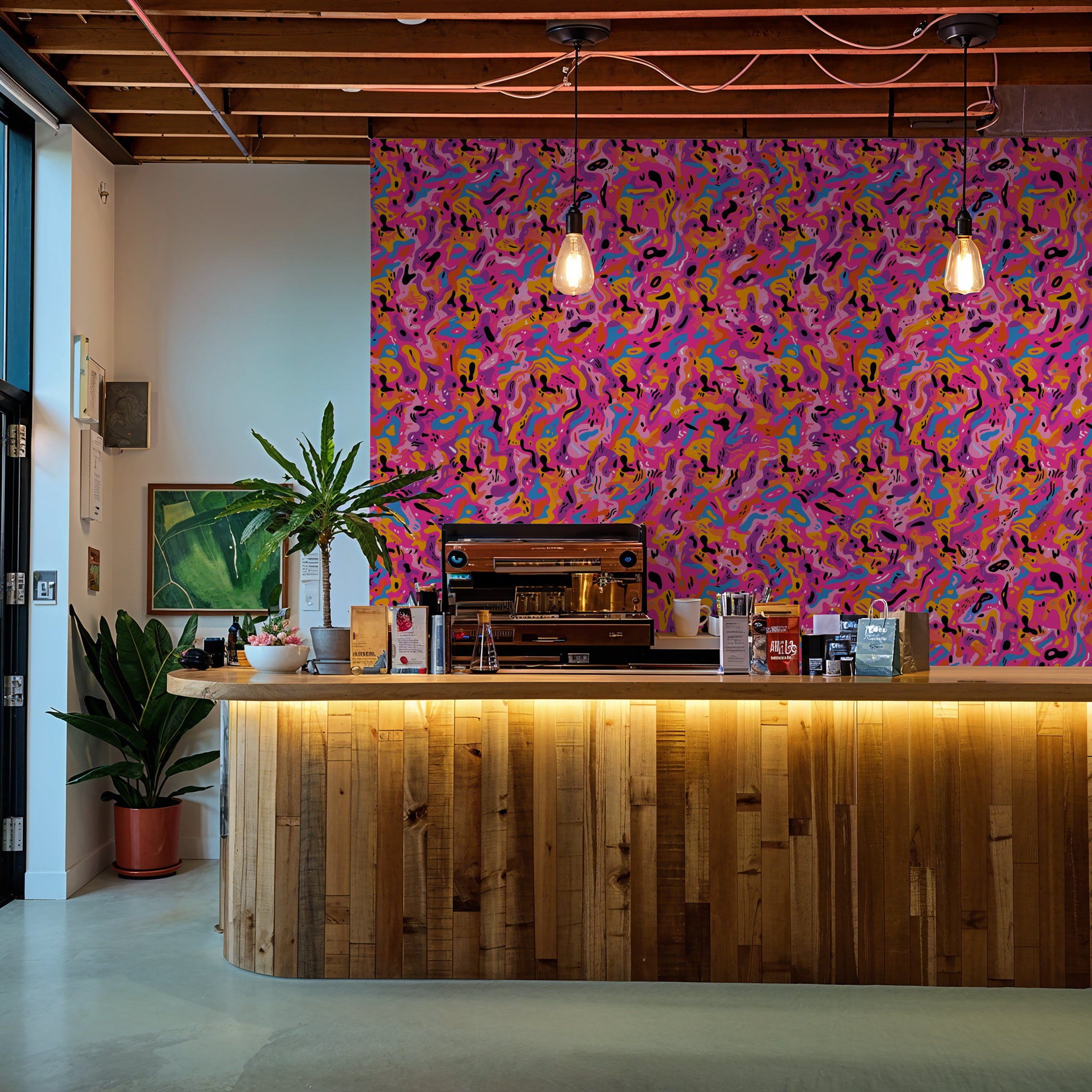 Kimi Wallpaper - 6 FT H X 28.5 FT W P&S