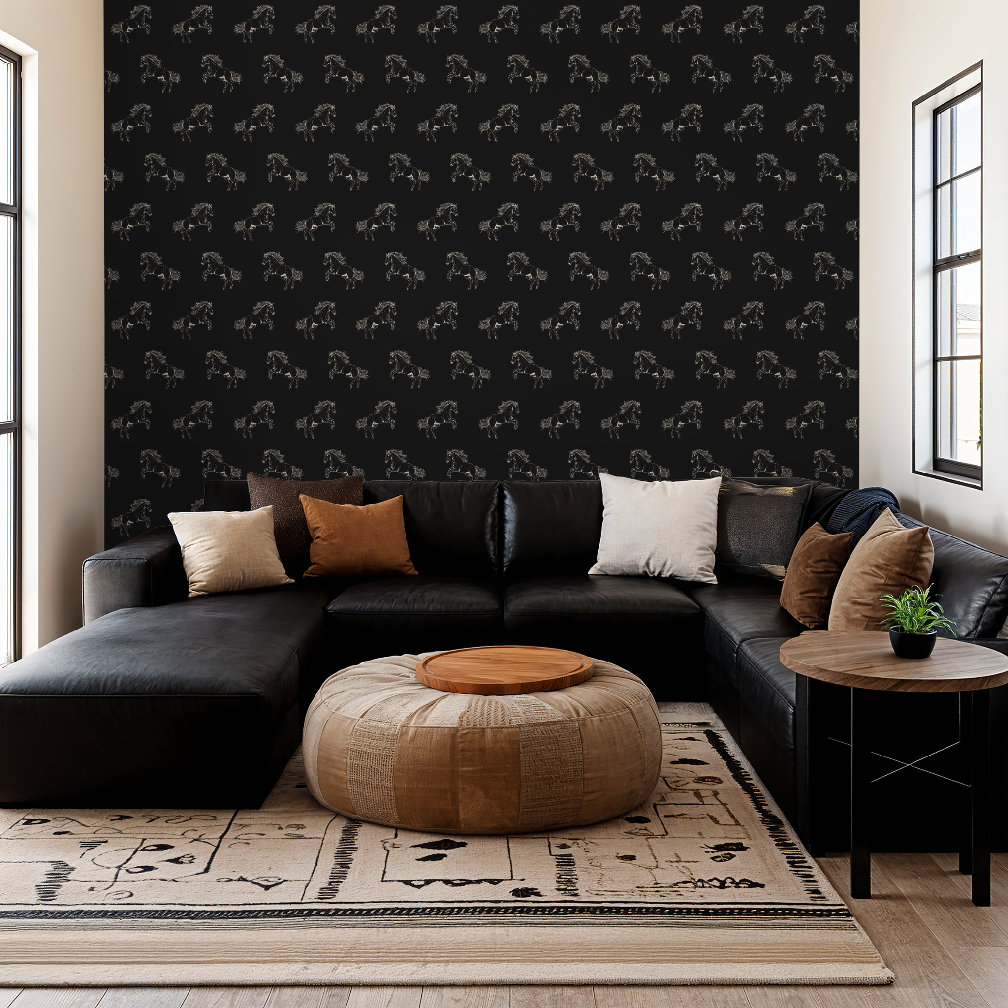 Bronco Blessing (Black) Wallpaper