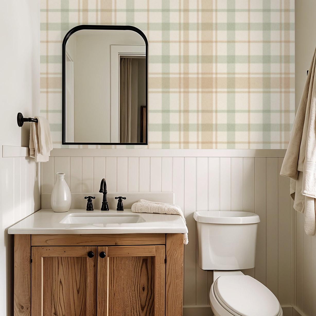 Oak and Orchard Wallpaper