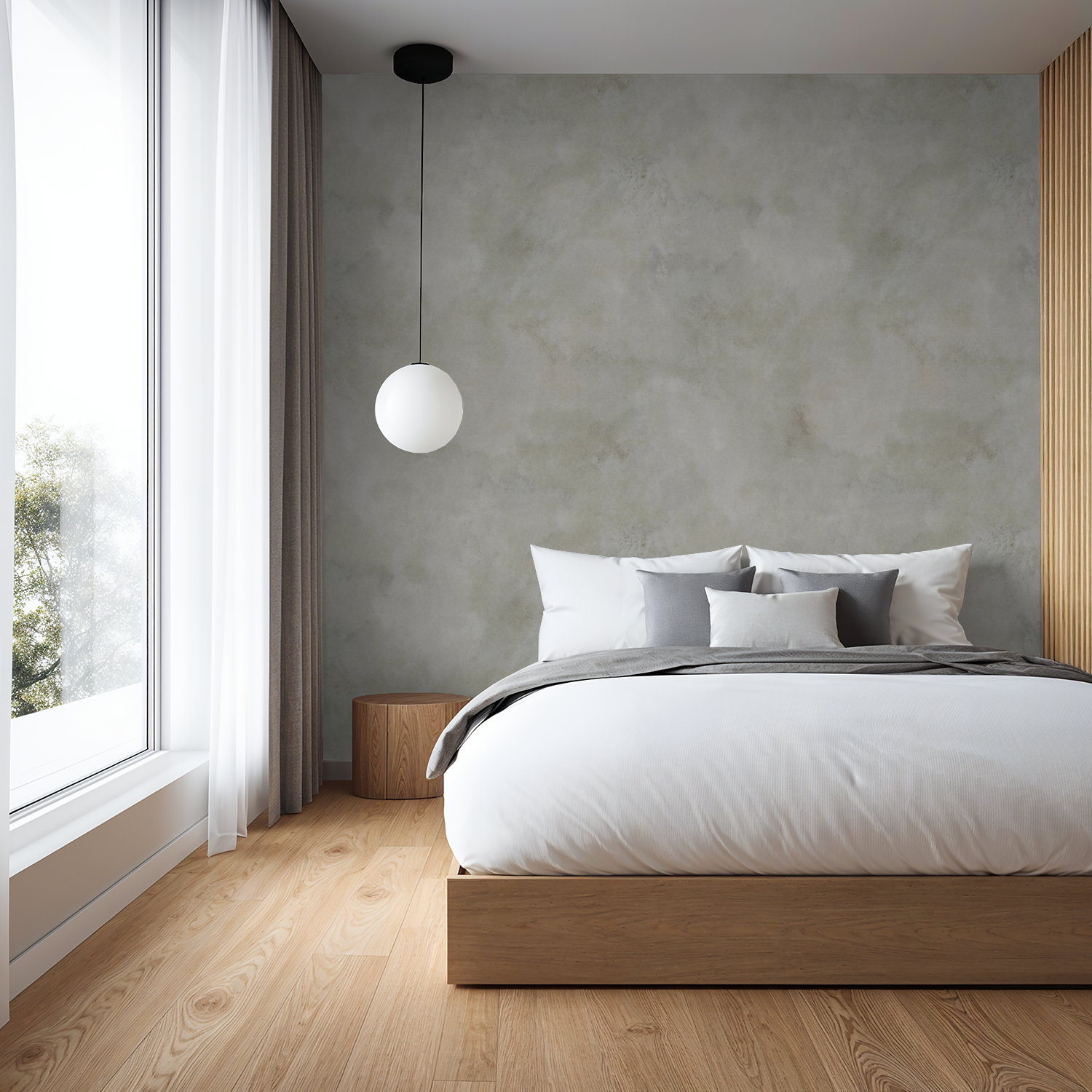 Distressed Wallpaper - 2 FT H X 66 FT W Luxe Peel and Stick