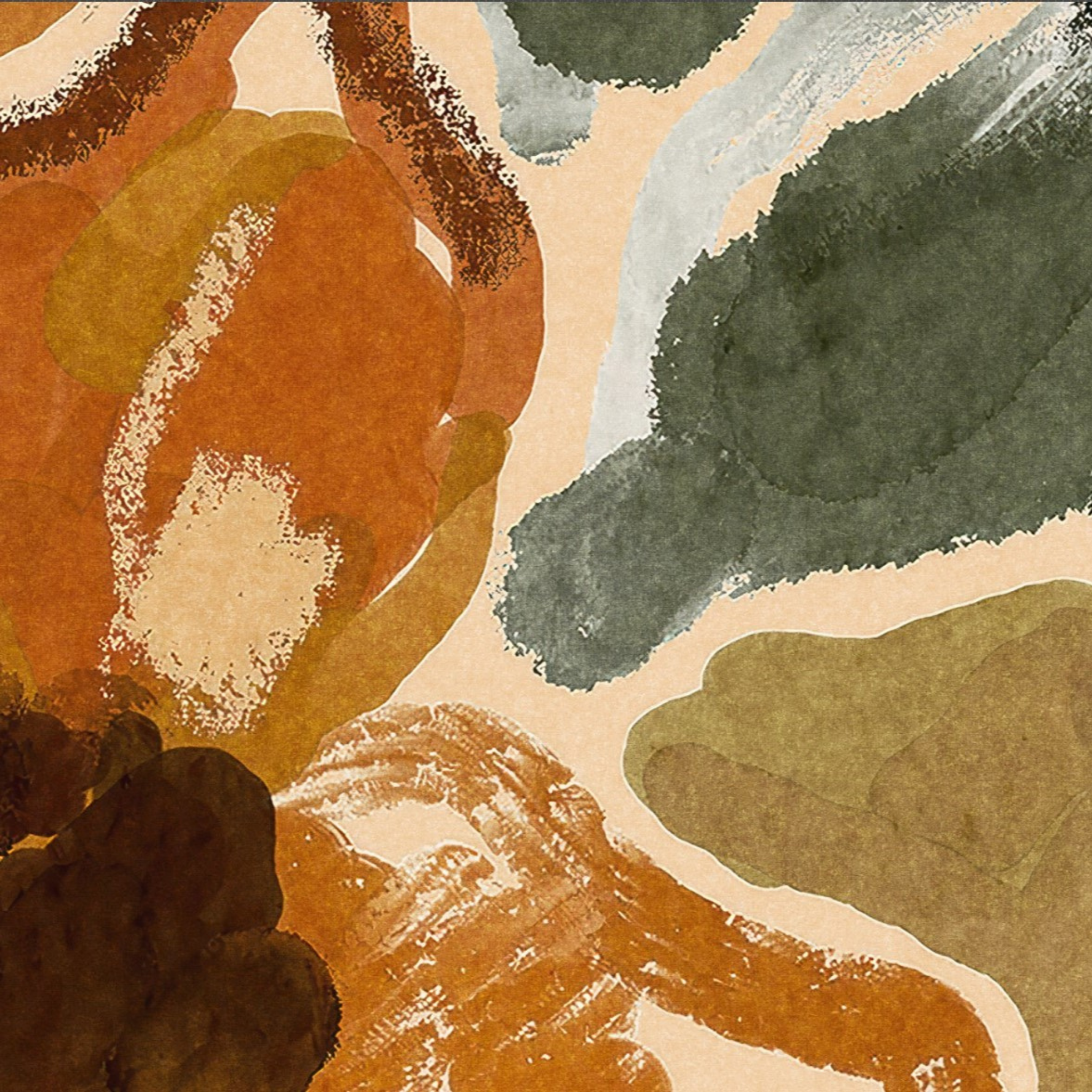 Amber Wallpaper - 10 FT H X 7.9 FT W LUXE