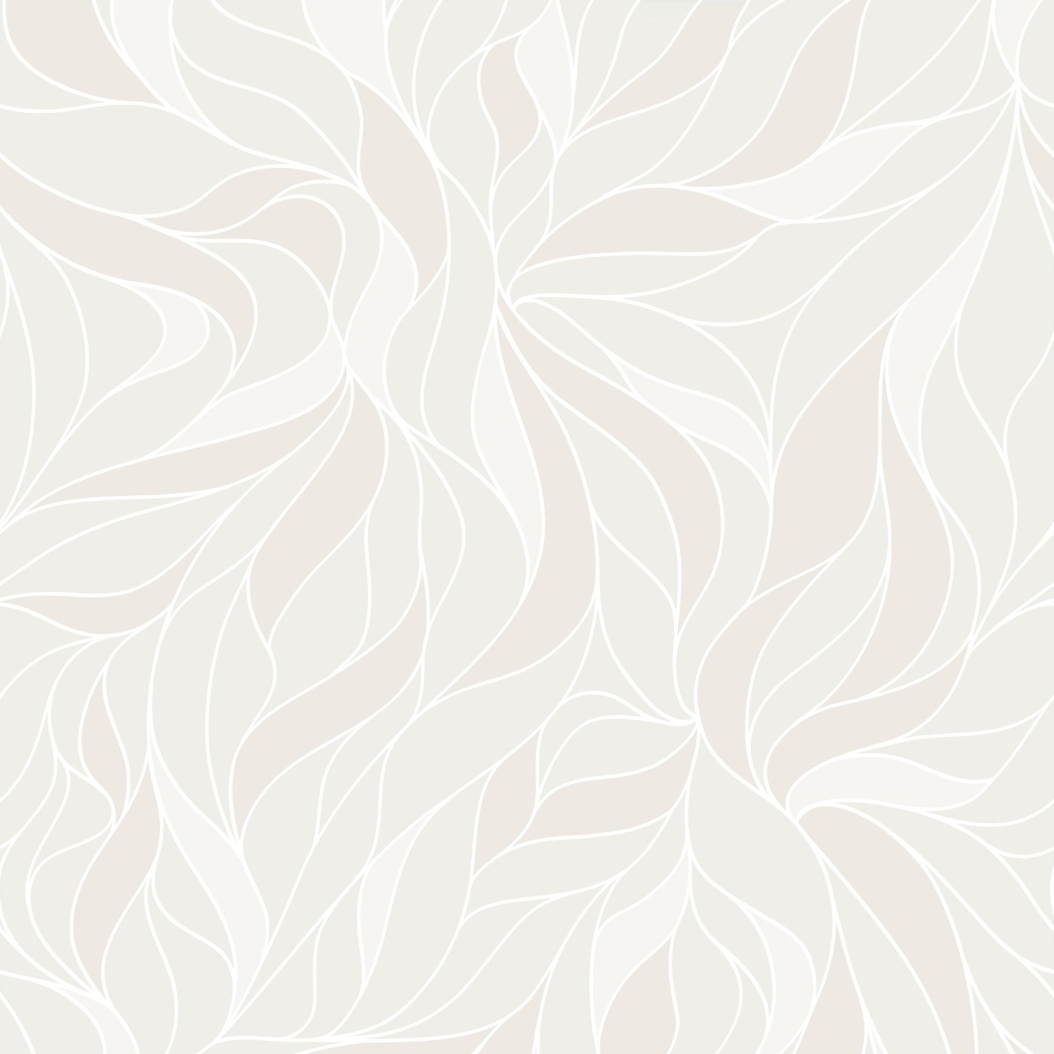 Angel Wallpaper by Wall Blush SG02 with elegant leaf pattern installed in a modern living room.