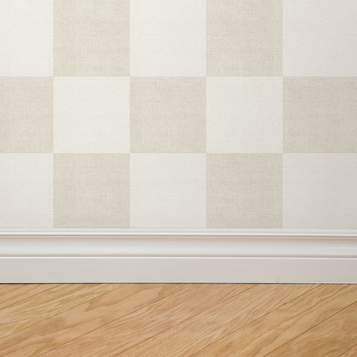 Woven Check (Beige) Wallpaper wallpaper photo 4