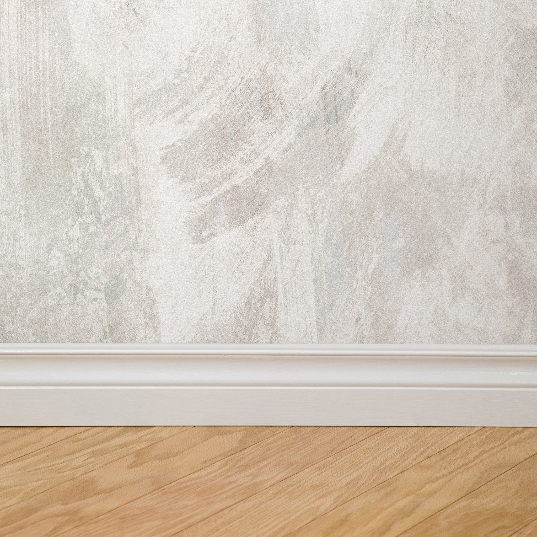 "Muse Wallpaper by Wall Blush in a modern living room interior, elegant textured design focus."
(Note: The room type is assumed as 'living room' since the image does not provide explicit details to determine the exact type of room.)