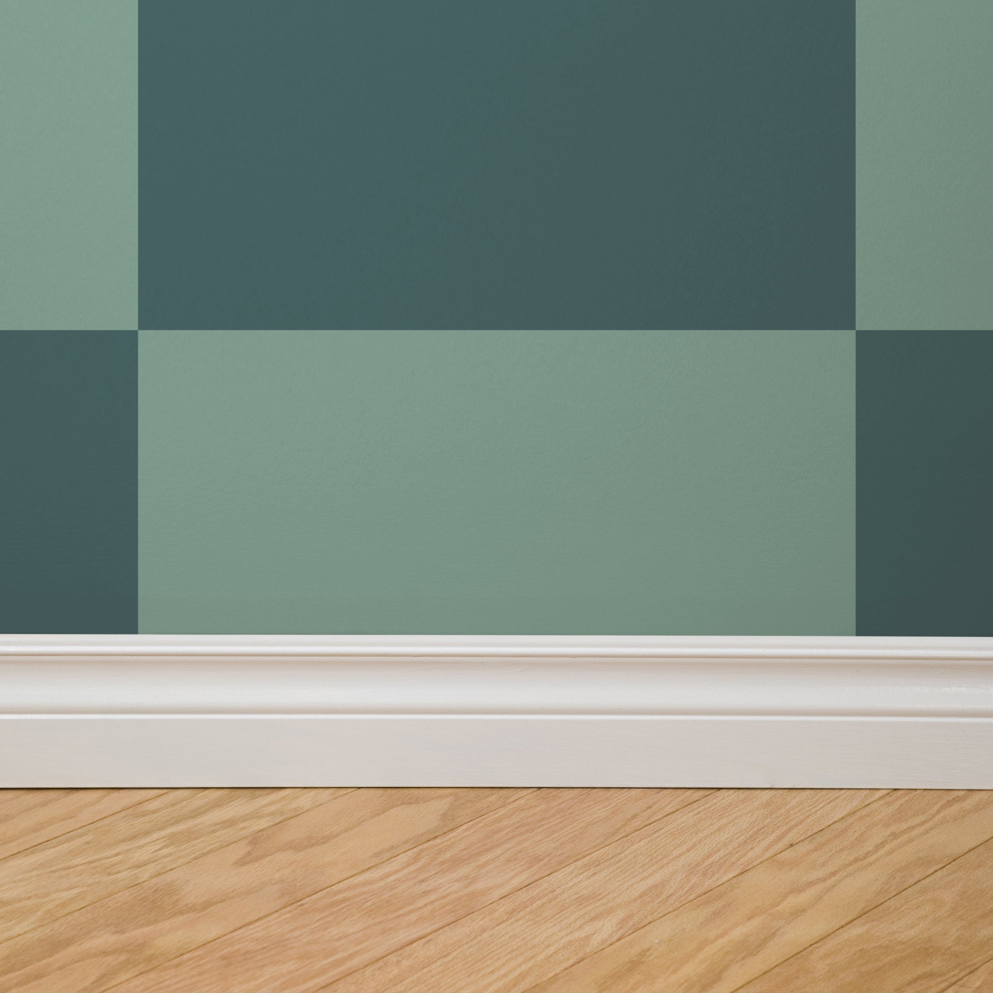 Simply Checker (Teal) Wallpaper
