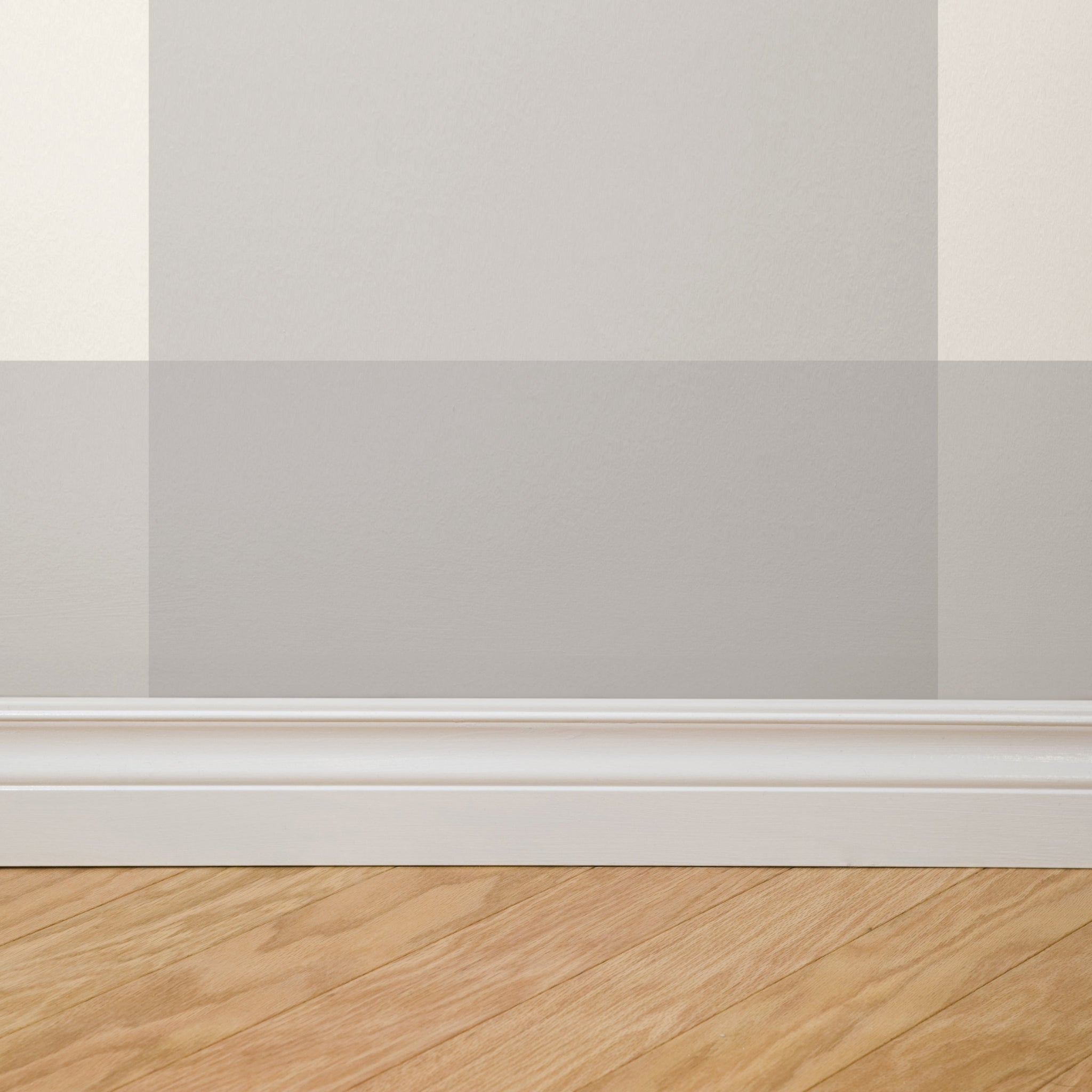 Simply Gingham Large (Gray) Wallpaper