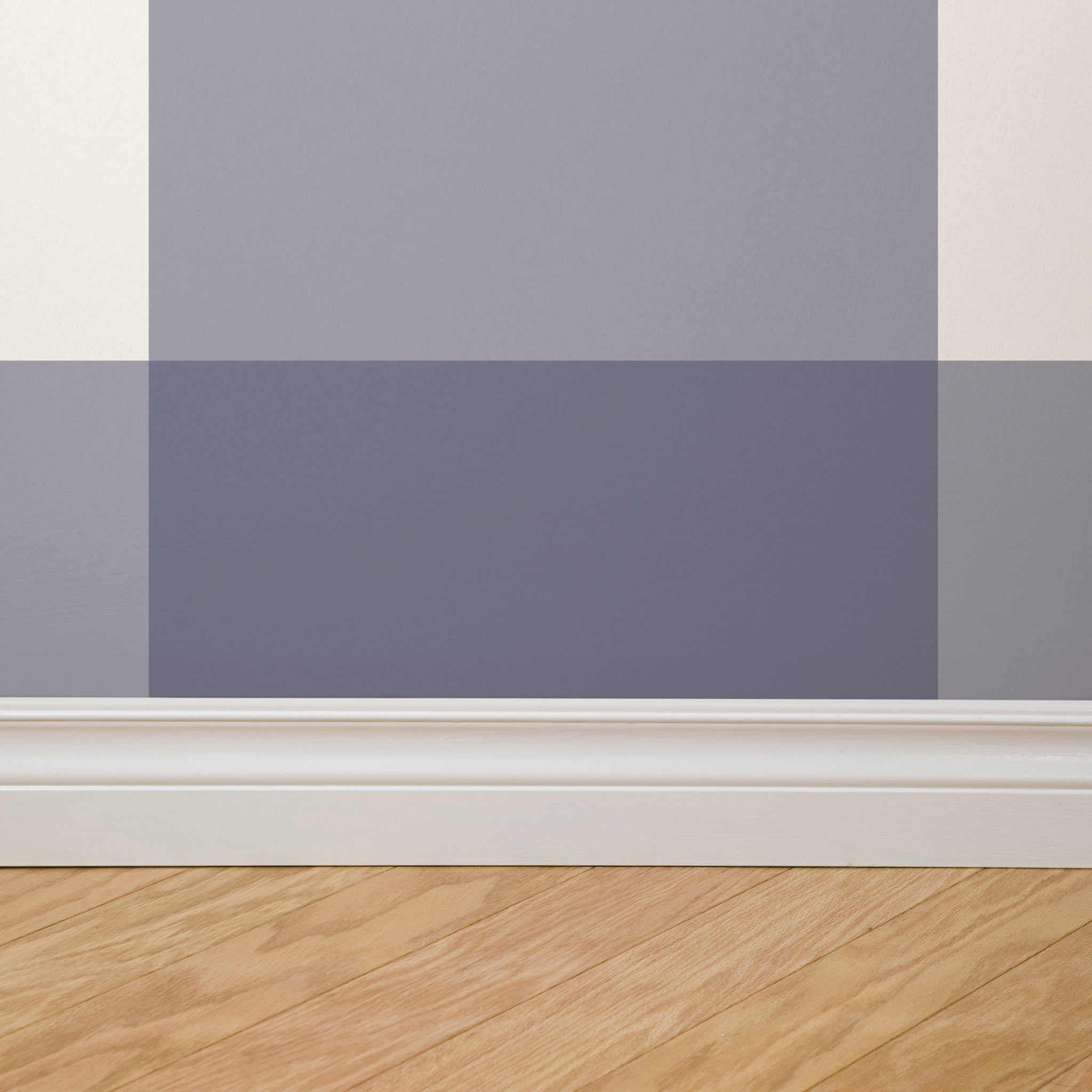 Simply Gingham Large (Navy) Wallpaper