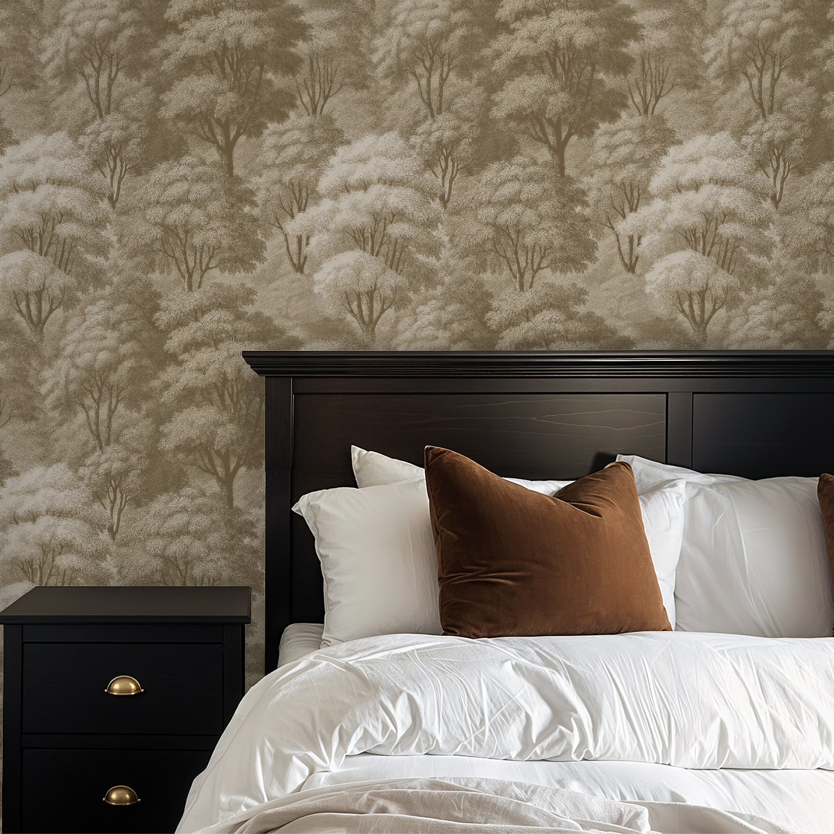 Elmira (Beige) Wallpaper