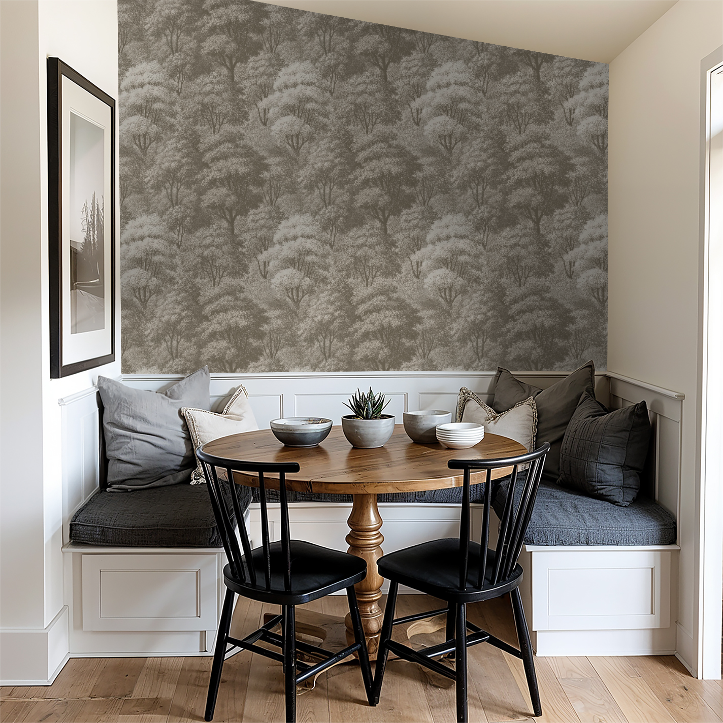 Elmira (Gray) Wallpaper