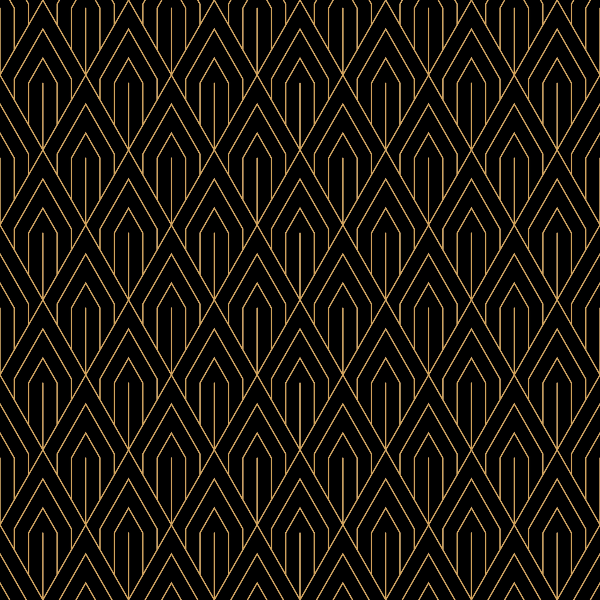 Wall Blush's Gatsby Wallpaper in an elegant office, showcasing geometric patterns.