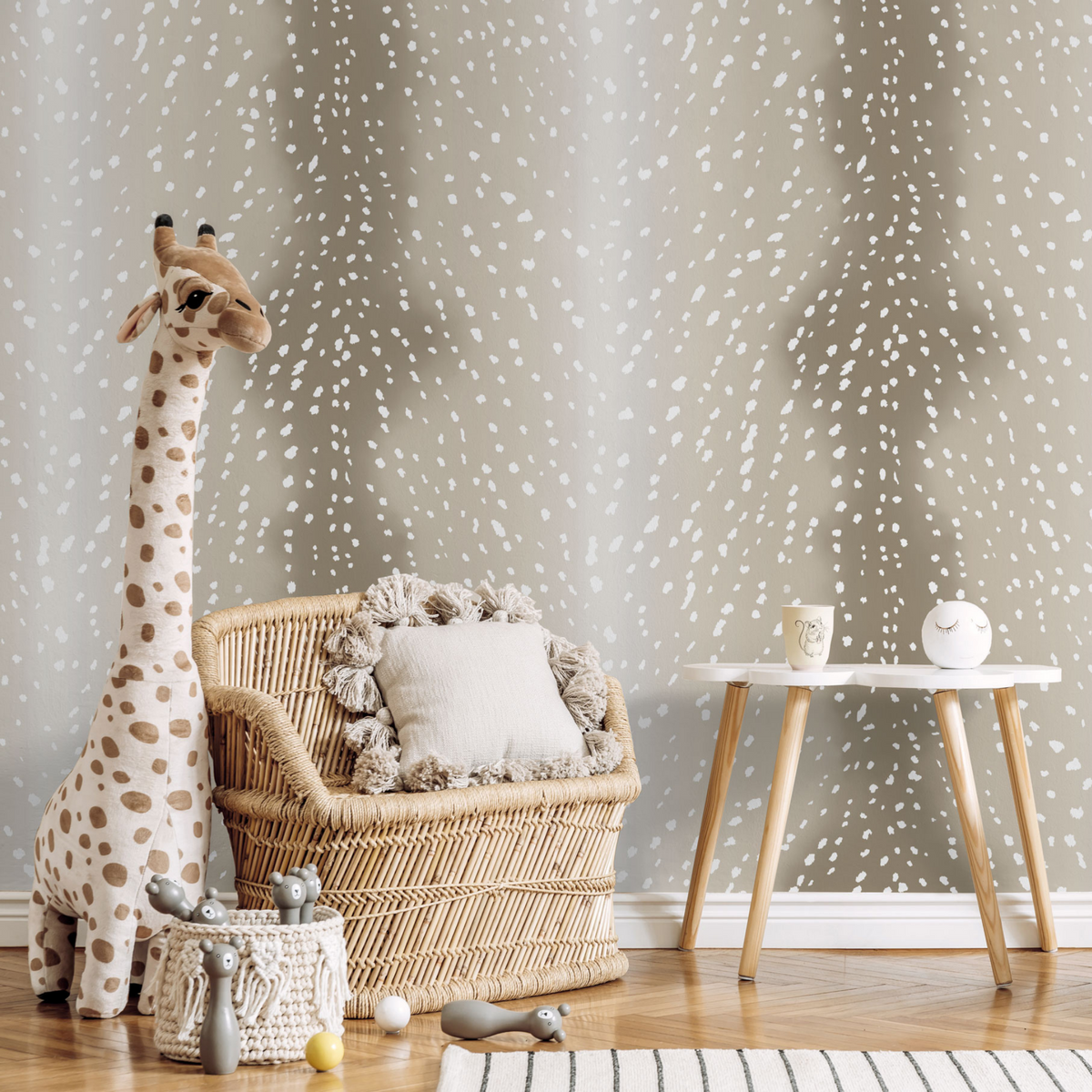 Girls Just Wanna Have FAWN Wallpaper - 10 FT H X 13 FT W Peel and Stick
