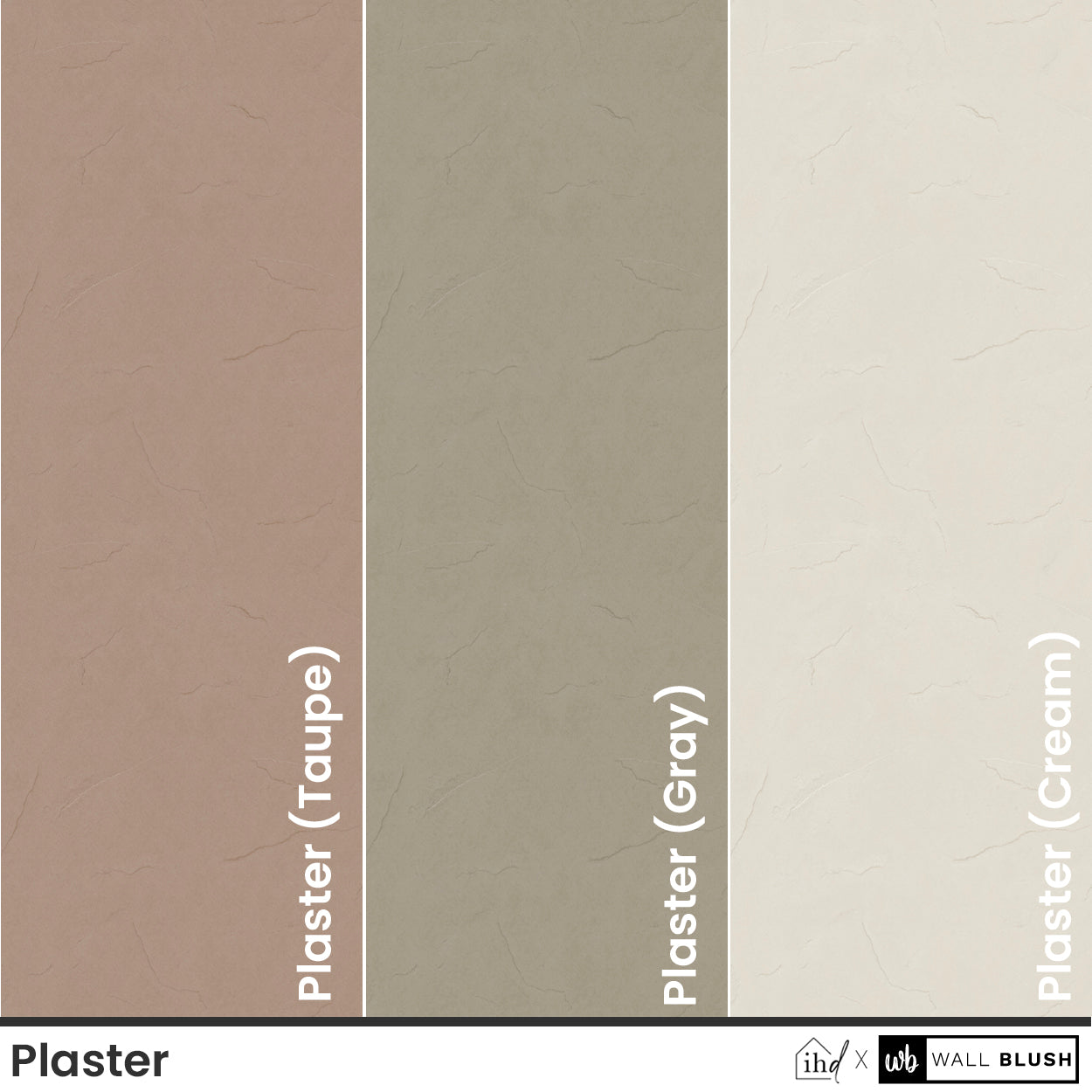 Plaster (Taupe) Wallpaper