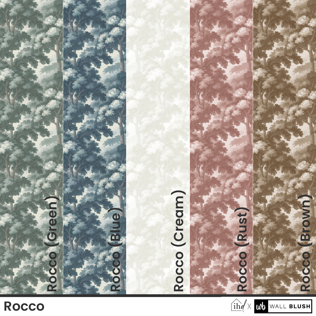 Rocco (Brown) Wallpaper