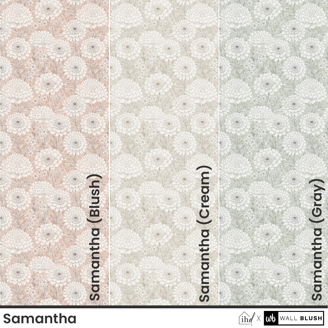 Samantha (Blush) Wallpaper