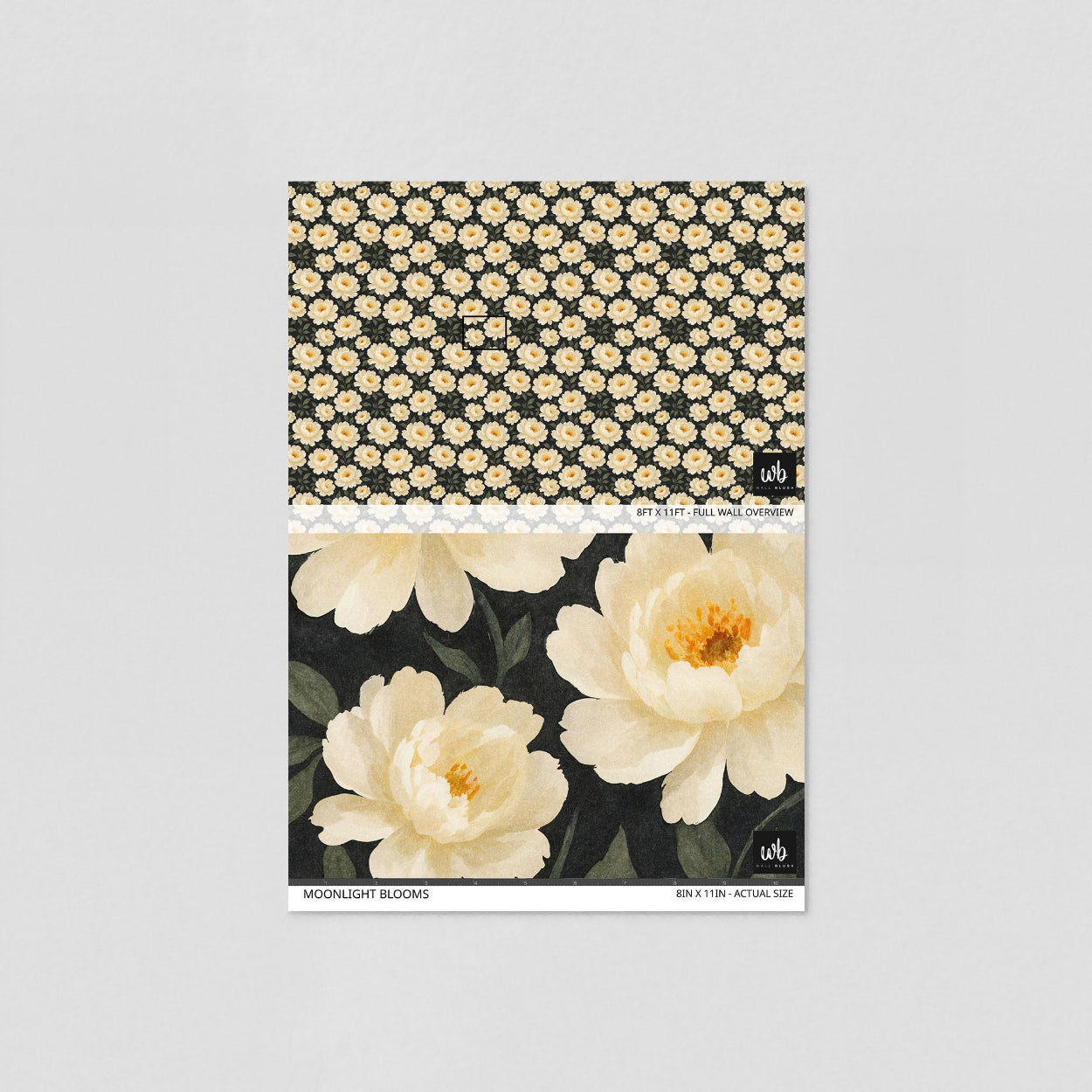 Moonlight Blooms Wallpaper