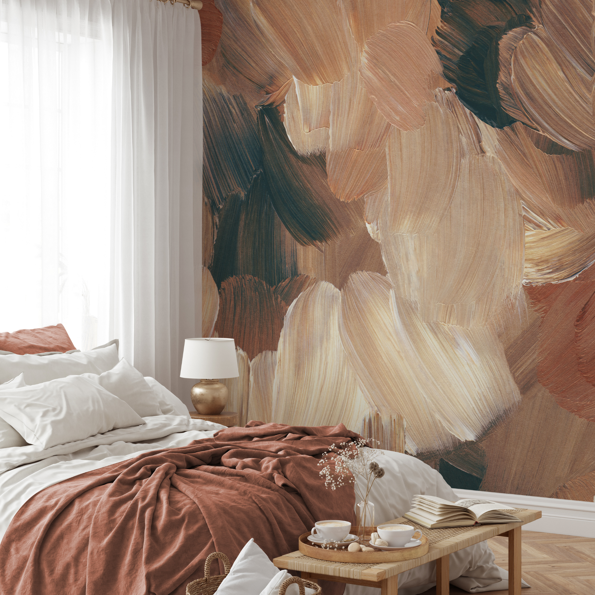 My Darling Wallpaper - 8 FT H X 19 FT W Luxe Peel and Stick