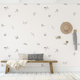 Of a Feather (Eggshell) Wallpaper sample