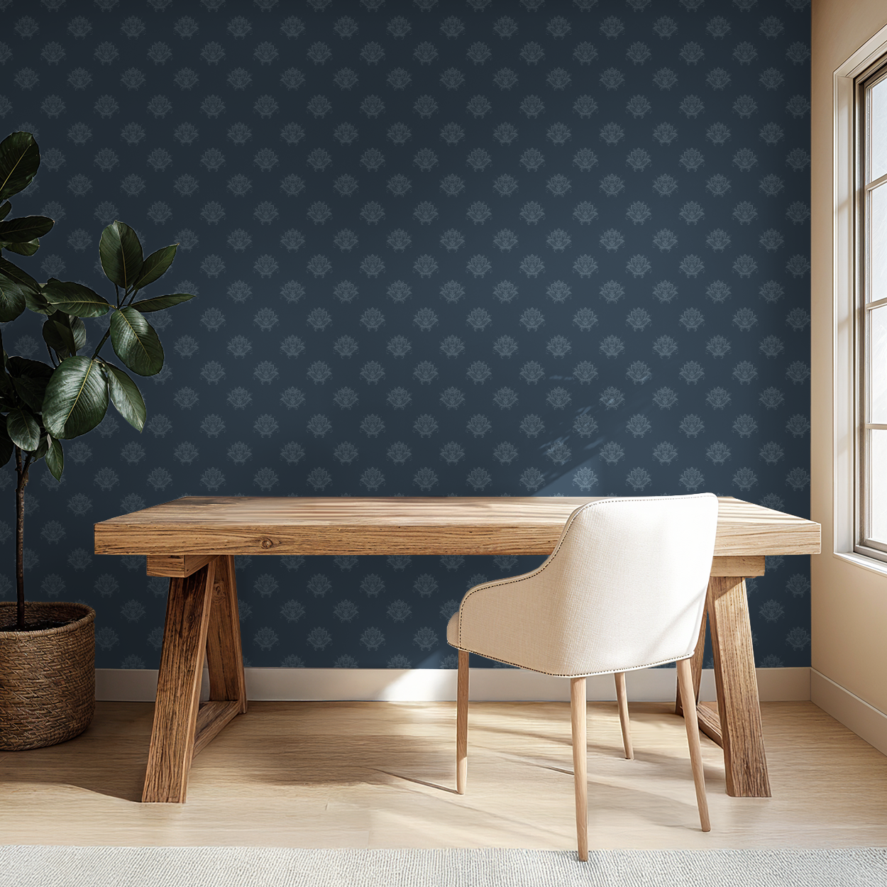 Prairie Hymn (Blue) Wallpaper