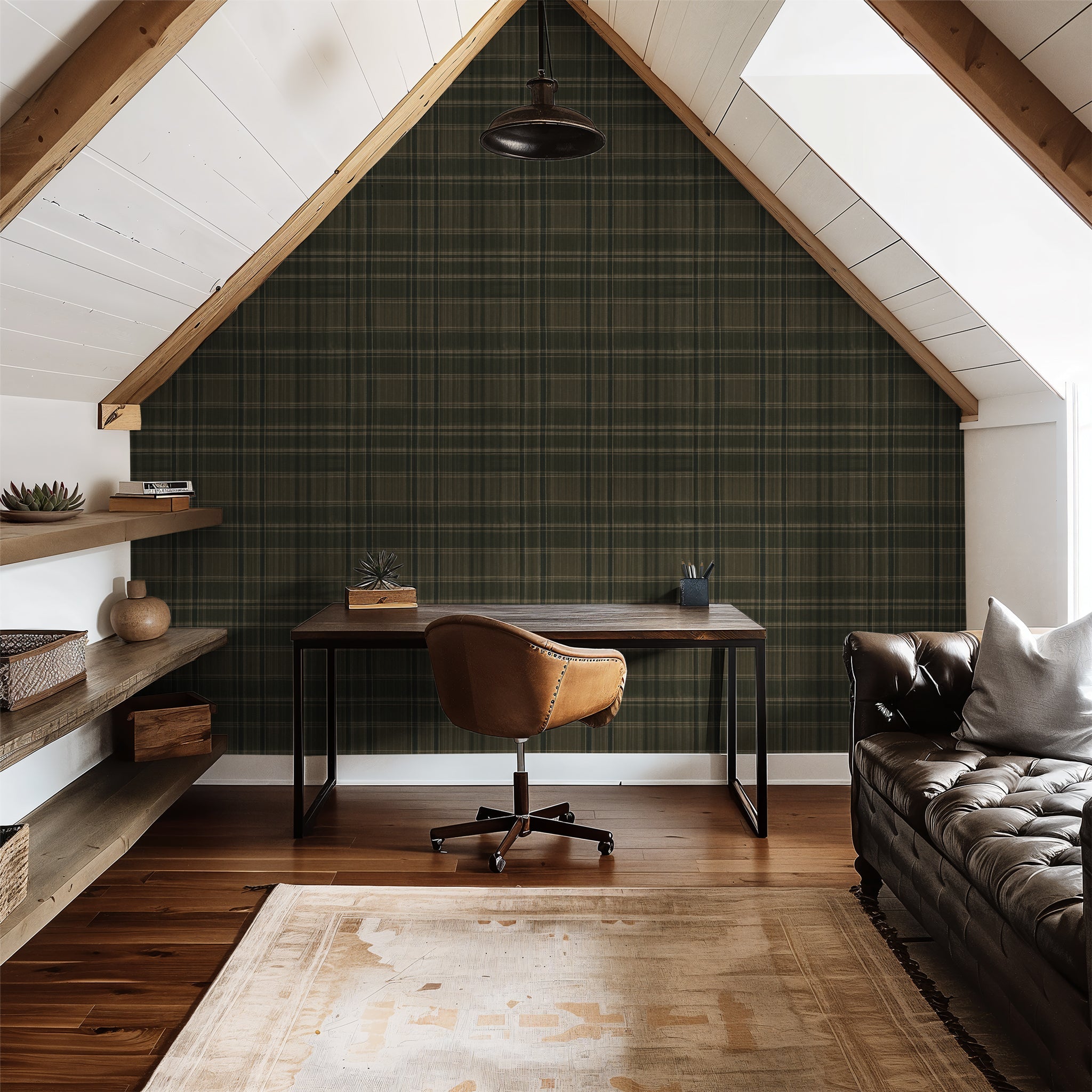 Dutton Wallpaper - 8 FT H X 14 FT W Luxe Peel and Stick