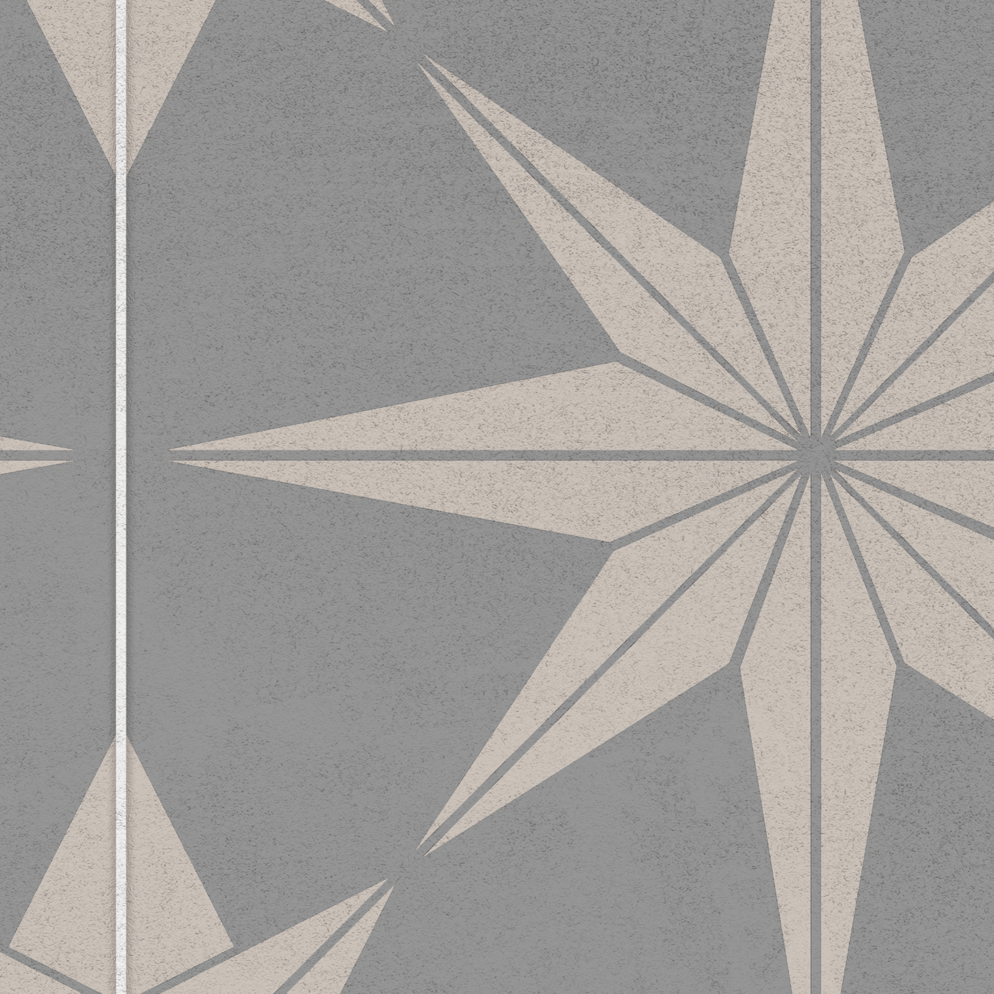 "Wall Blush Reality Star (Blue) Wallpaper displayed in a modern room, accent wall focused"