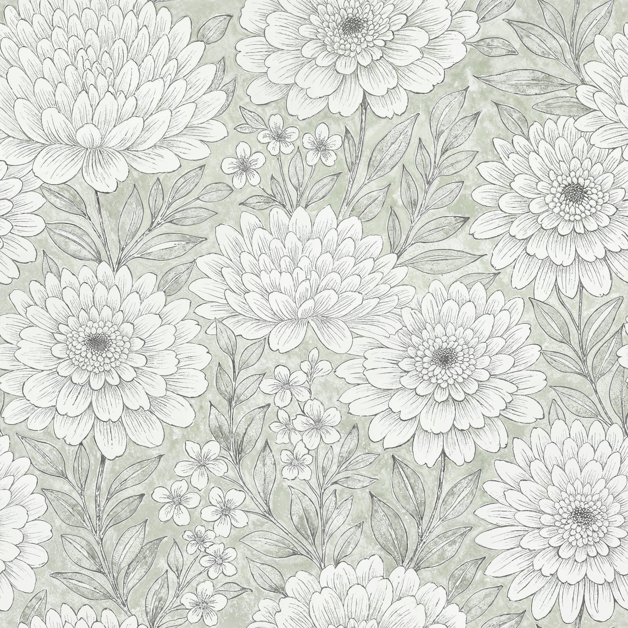 Samantha (Green) Wallpaper