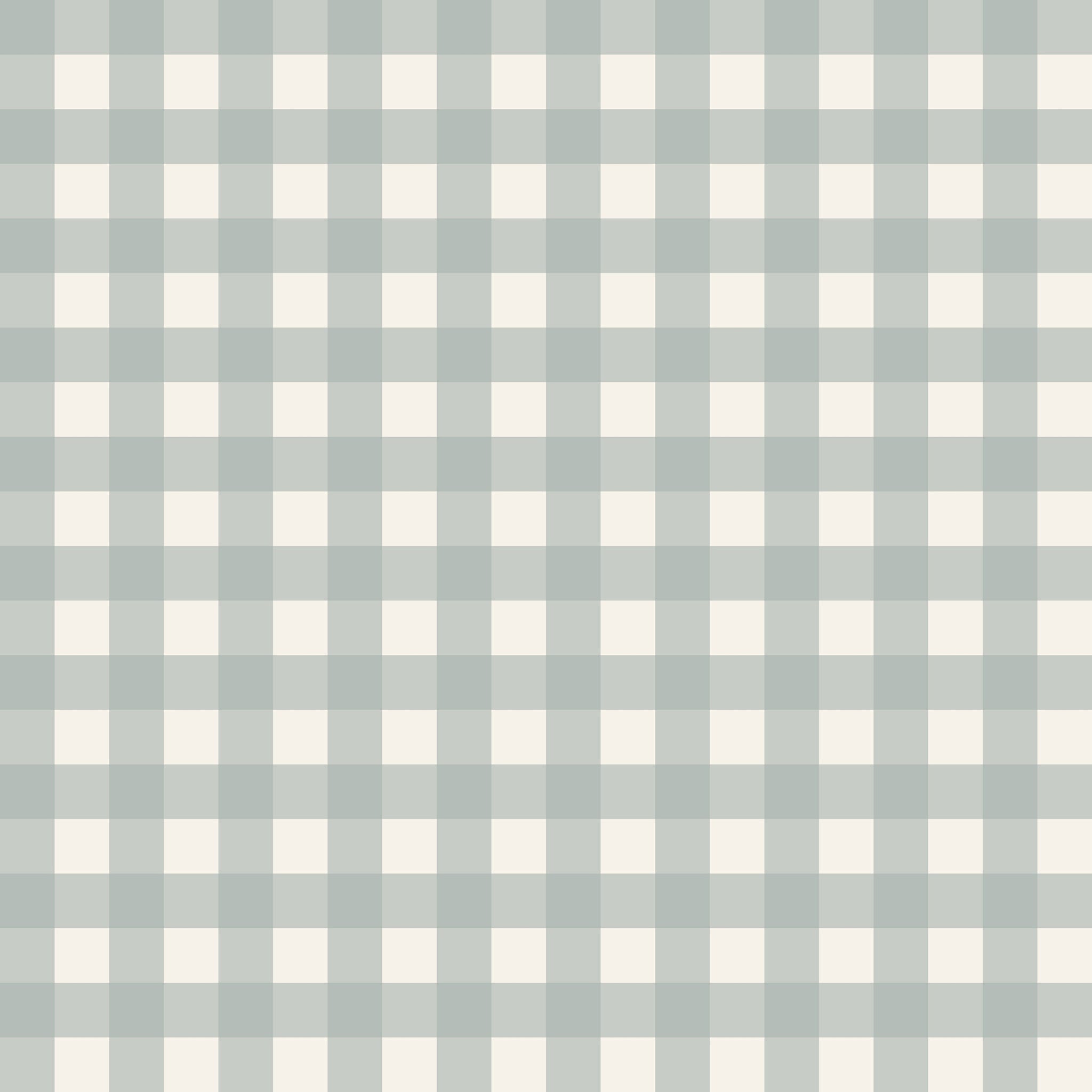 Simply Gingham Small (Light Teal) Wallpaper