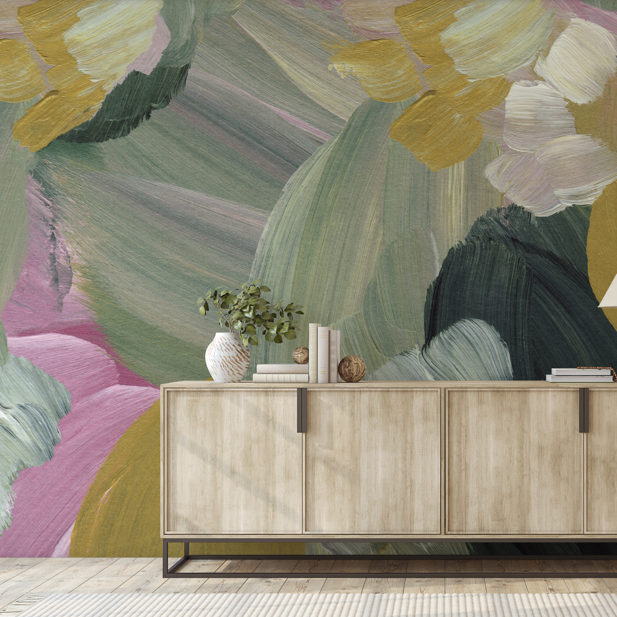 Talia Wallpaper Wallpaper - The Stefanie Bloom Line from WALL BLUSH