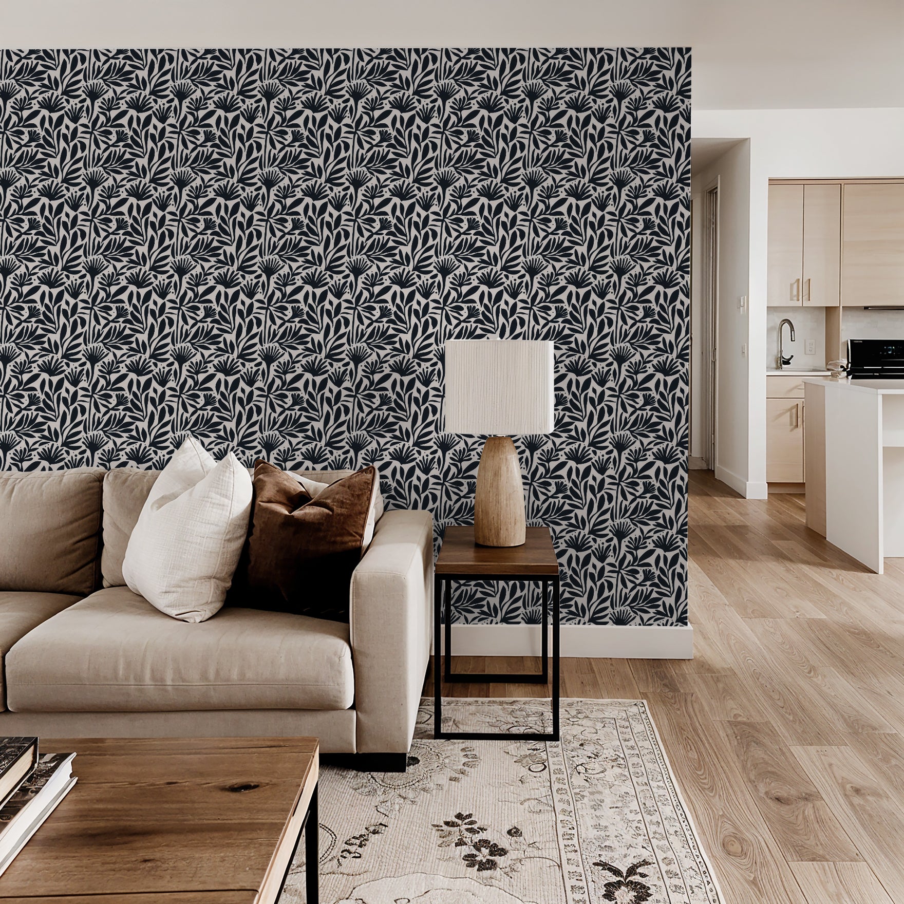 Wilder Field Wallpaper - 8 FT H X 9.5 FT W P&S