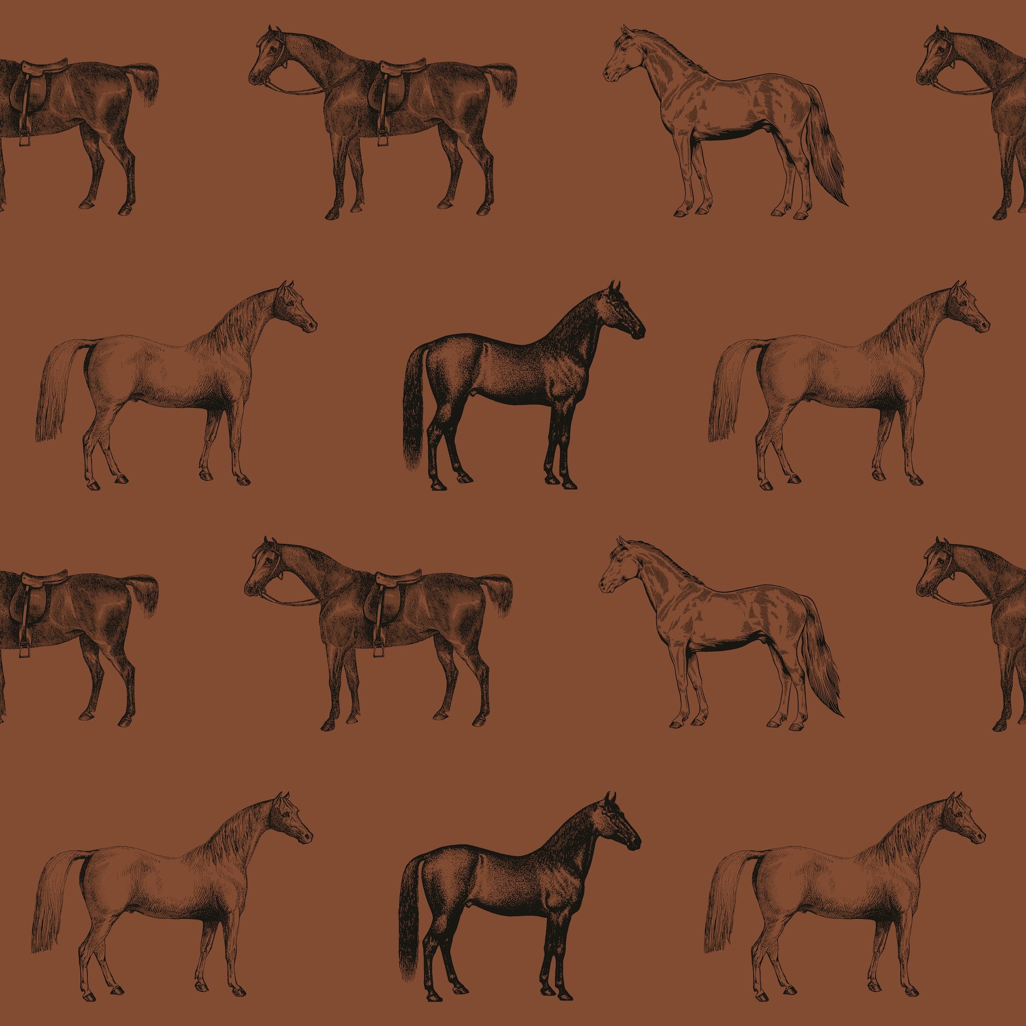 Willowbrook at Dusk (Rust) Wallpaper