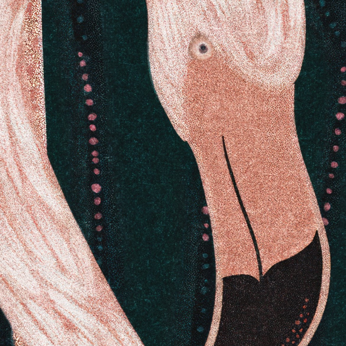 "St. Croix Wallpaper by Wall Blush with abstract design in a modern living space, enhancing room aesthetics."
(Note: As I can't see the room due to the focus of the image on the wallpaper pattern, I have assumed a 'modern living space' to keep the alt text relevant and focused on the wallpaper's potential use case.)