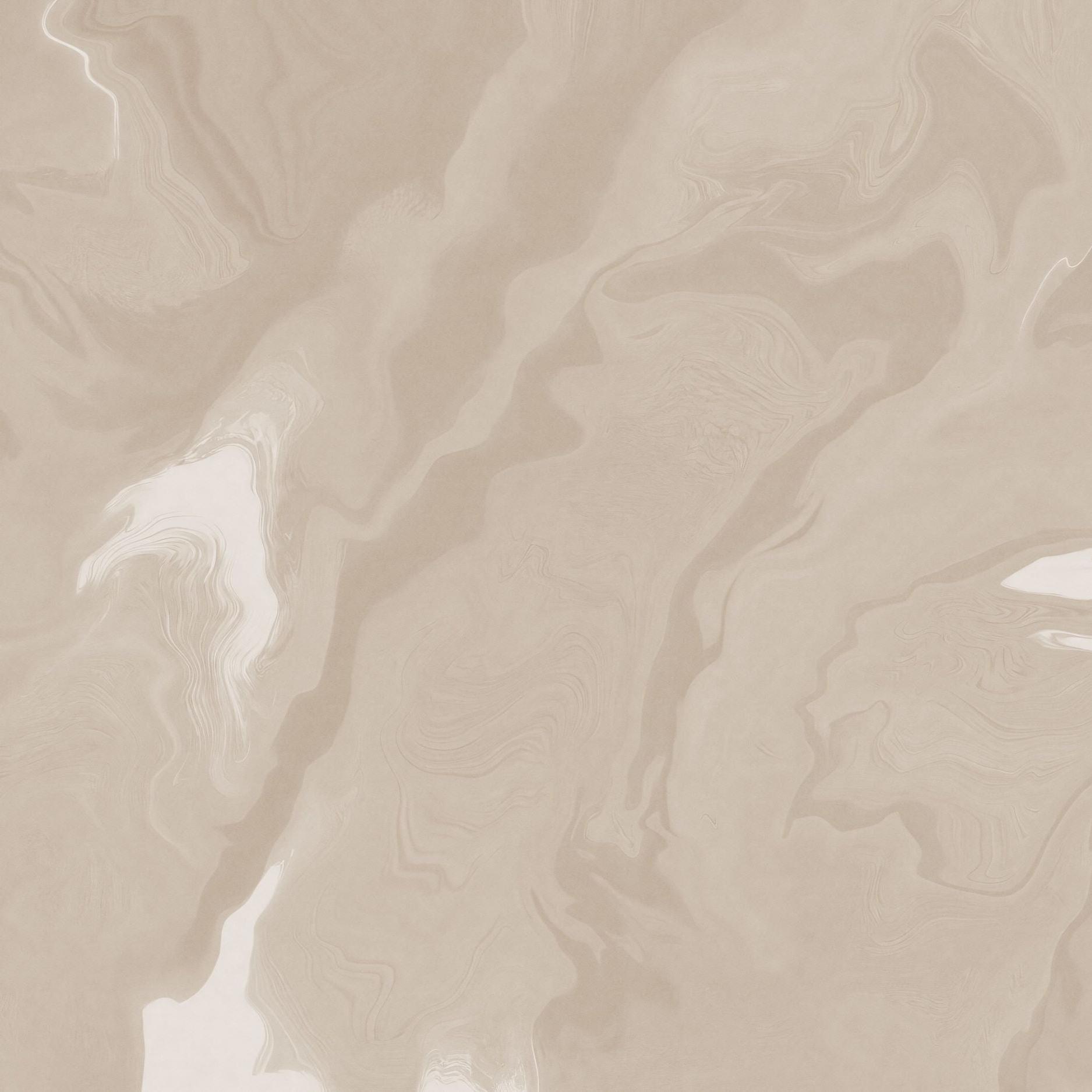 Whisper Wallpaper from The Stefanie Bloom Line enhancing a modern living room's aesthetic.