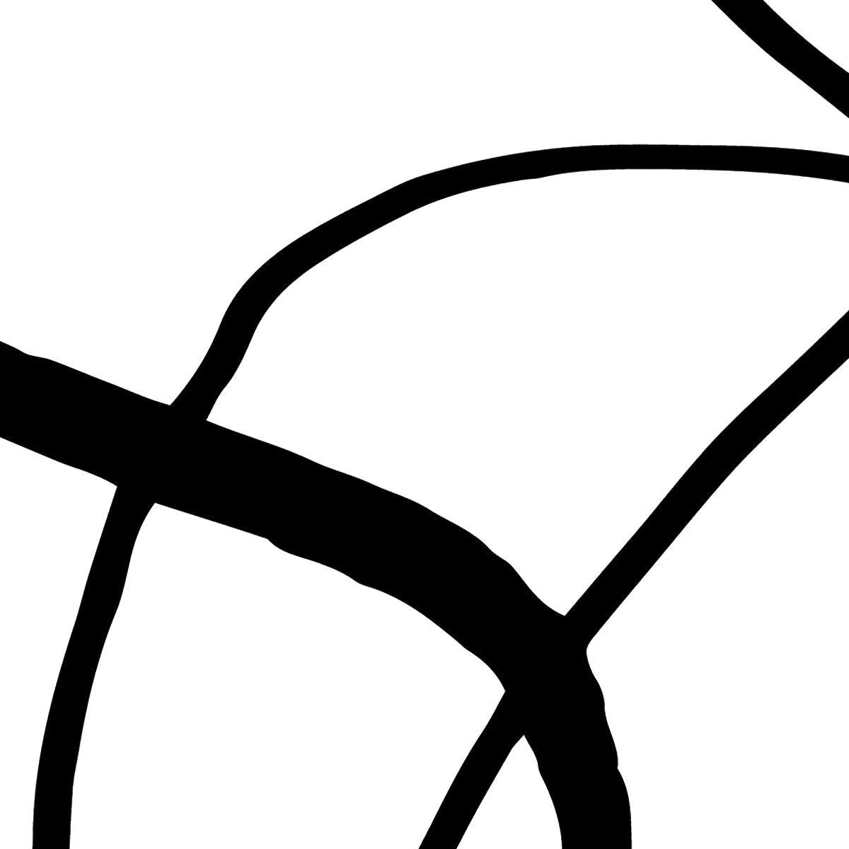 I cannot provide information about the image that is requested because the image appears to be an abstract black and white design without any discernible room or wallpaper details. If you can provide an appropriate image or additional details, I would be happy to assist.