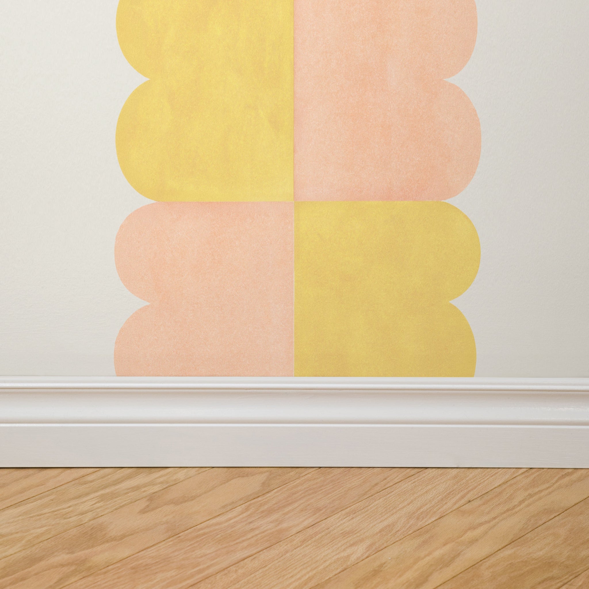 Blake (Yellow and Pink) Wallpaper