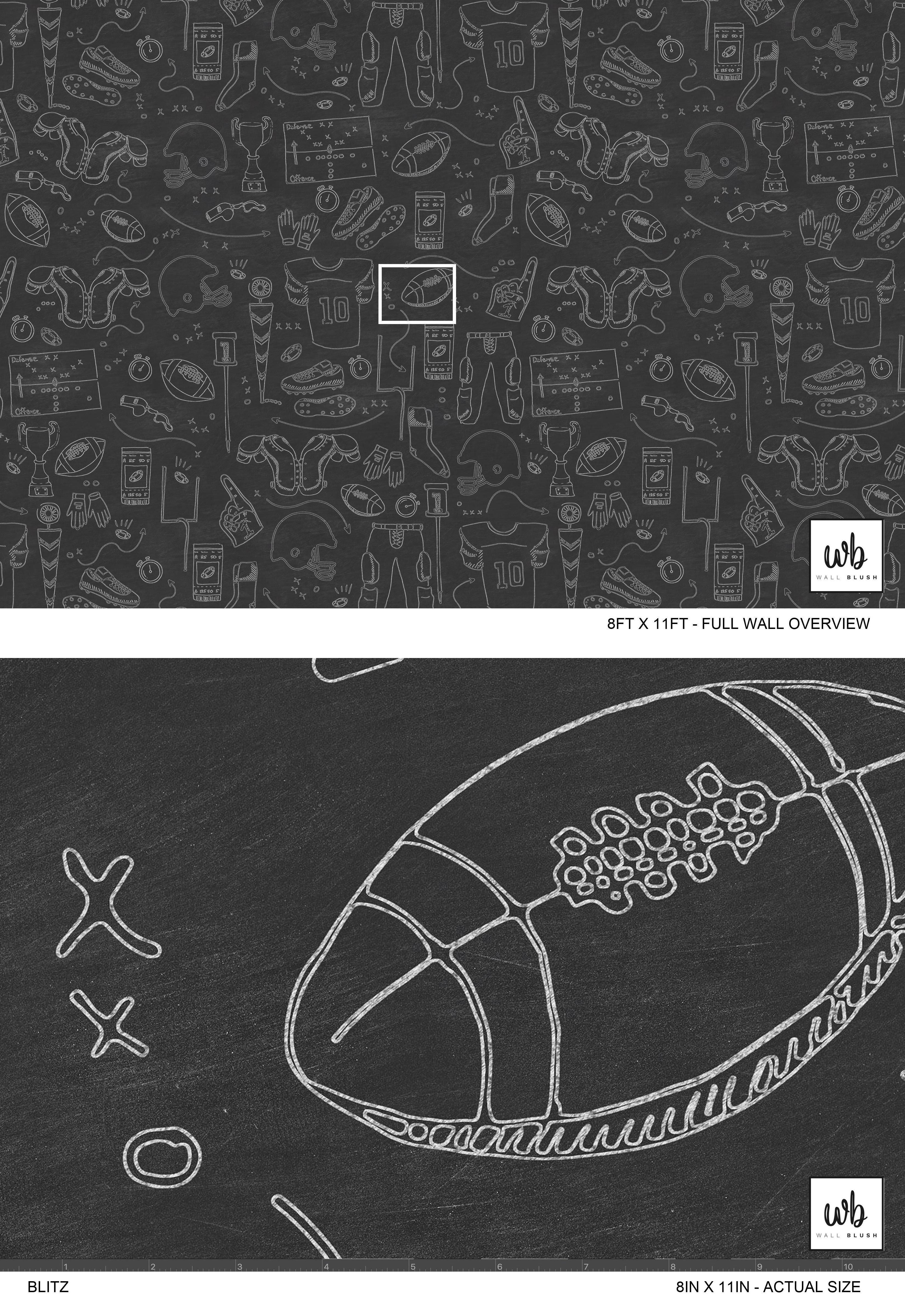 Blitz Wallpaper - 10 FT H X 13 FT W Luxe Peel and Stick