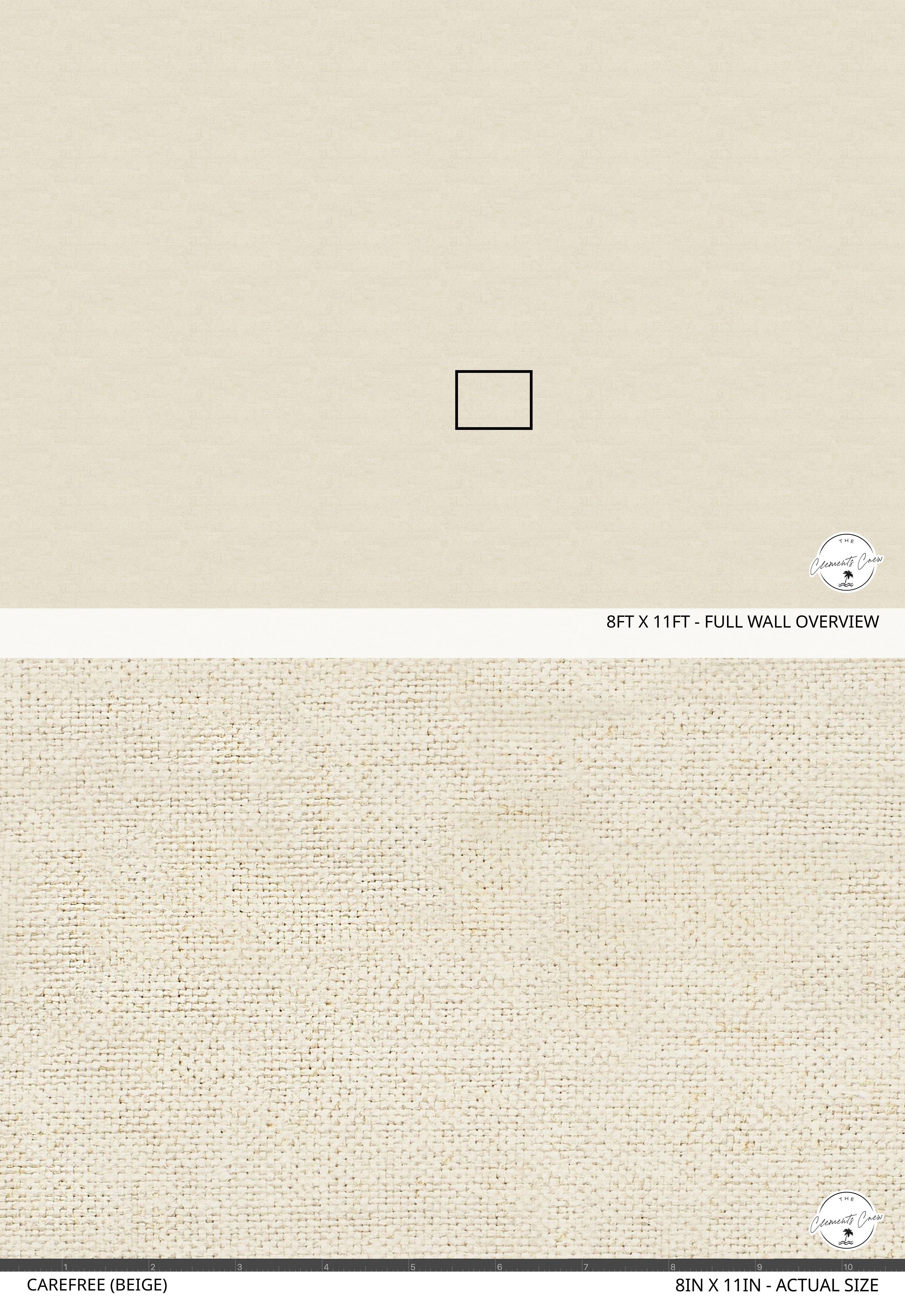 Carefree (Beige) Wallpaper