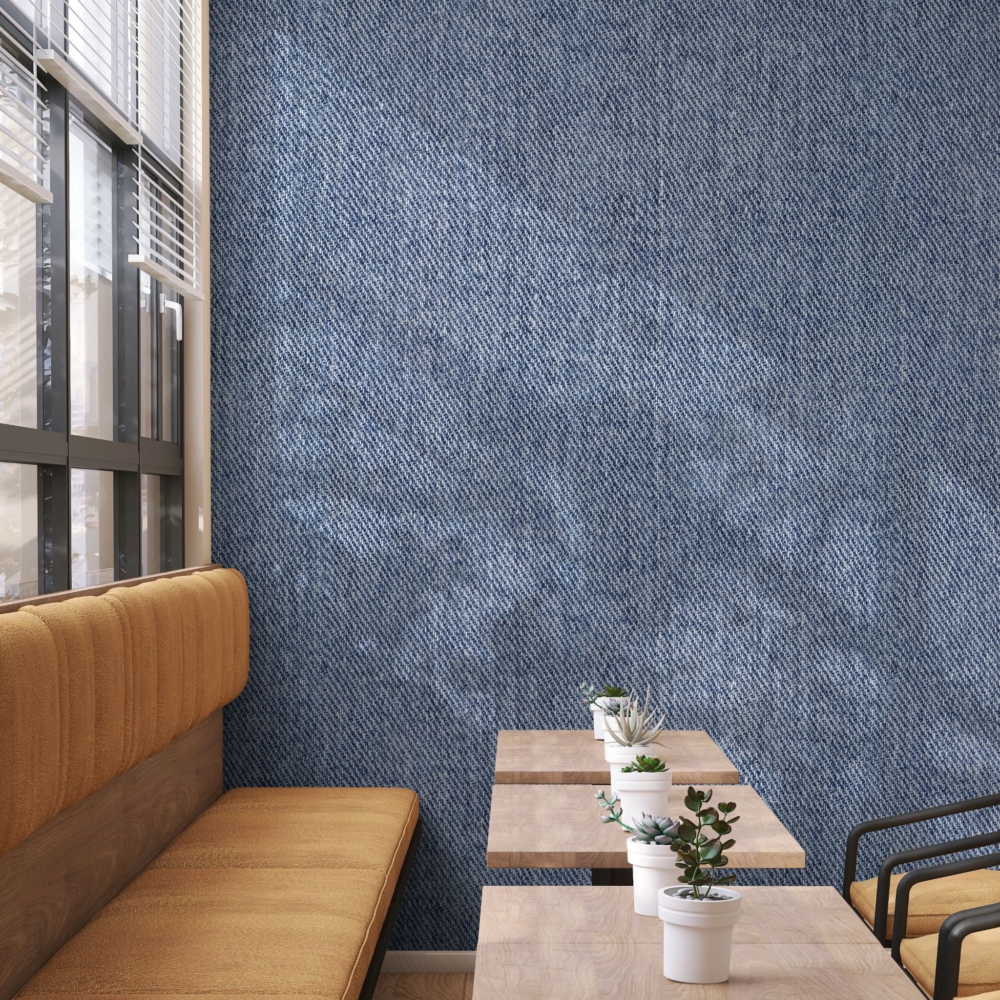 Levi Wallpaper - 10 FT H X 11 FT W LUXE