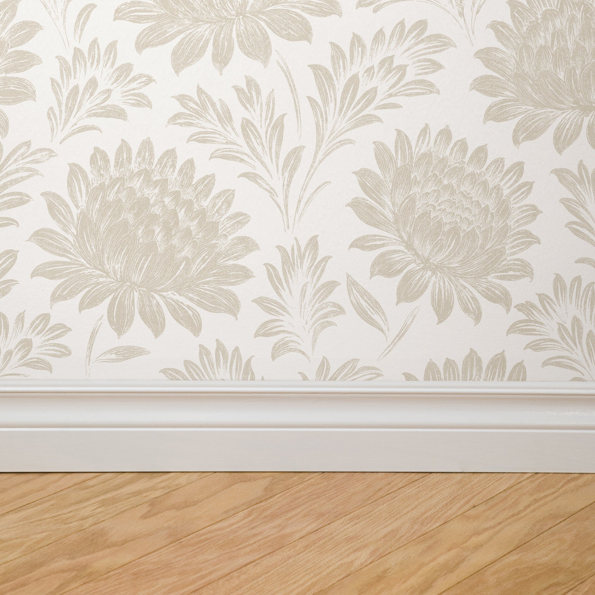 Lisa (Beige) Wallpaper