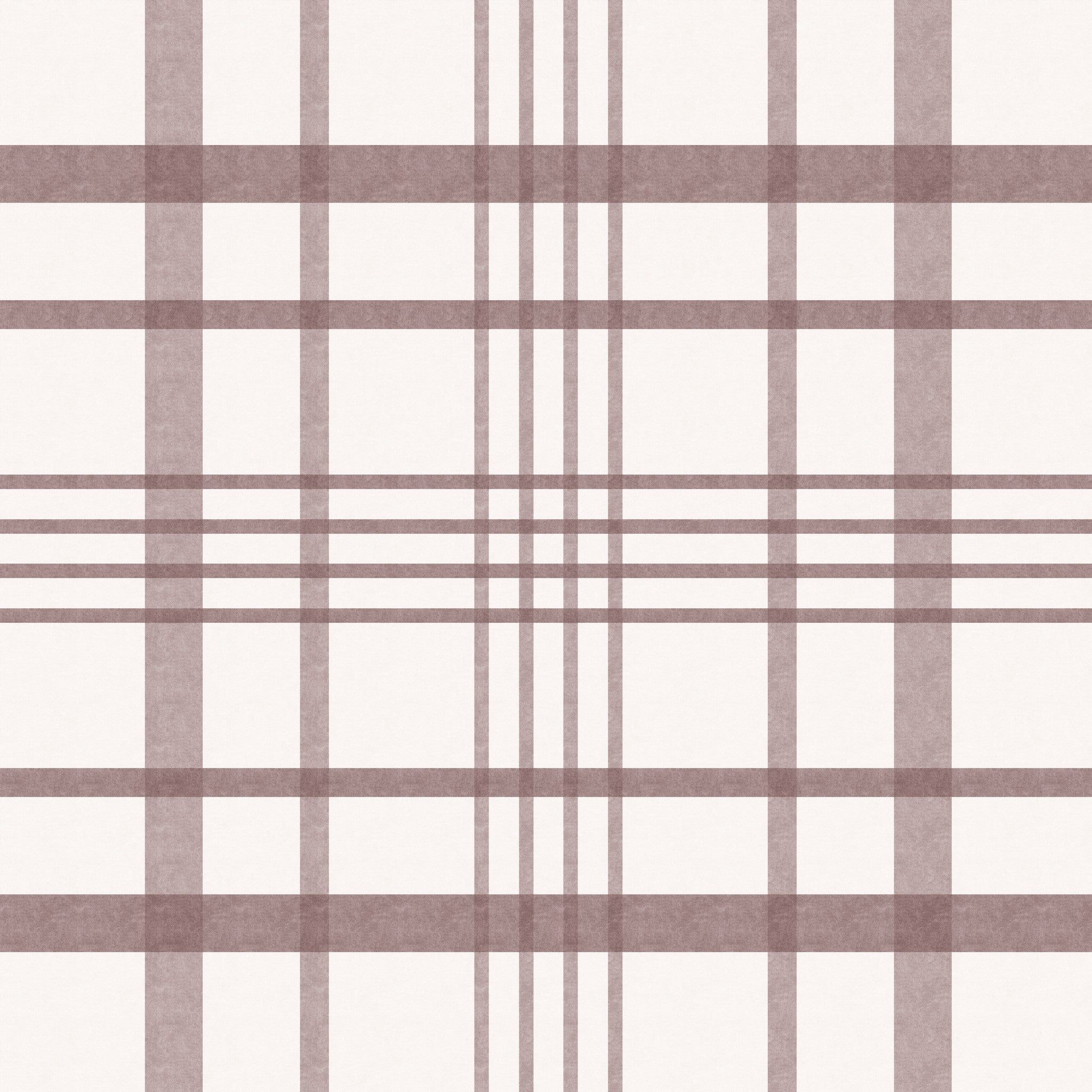Maroon plaid wallpaper with raspberry hues and classic pattern