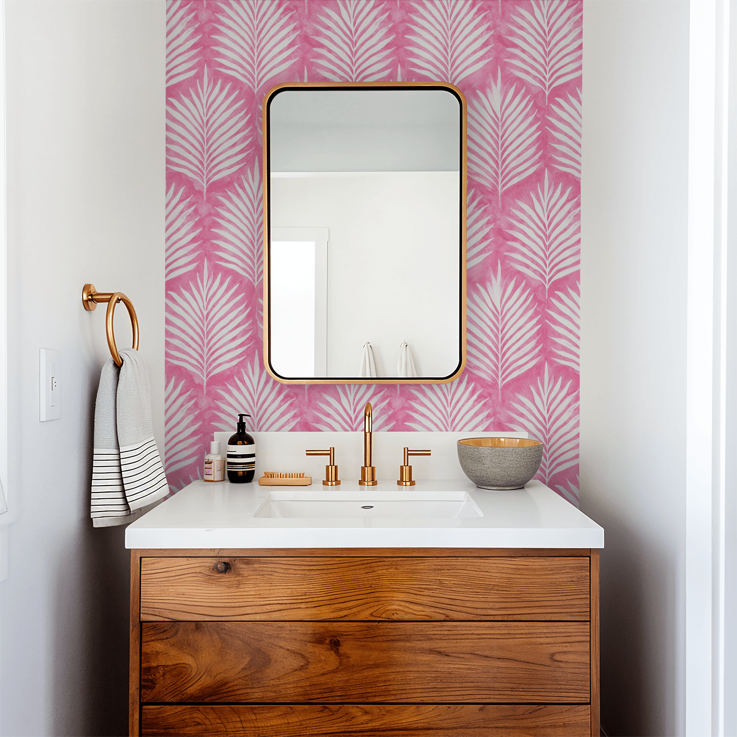 Ballerina Palms Wallpaper