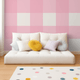Simply Gingham Large (Pink) Wallpaper sample