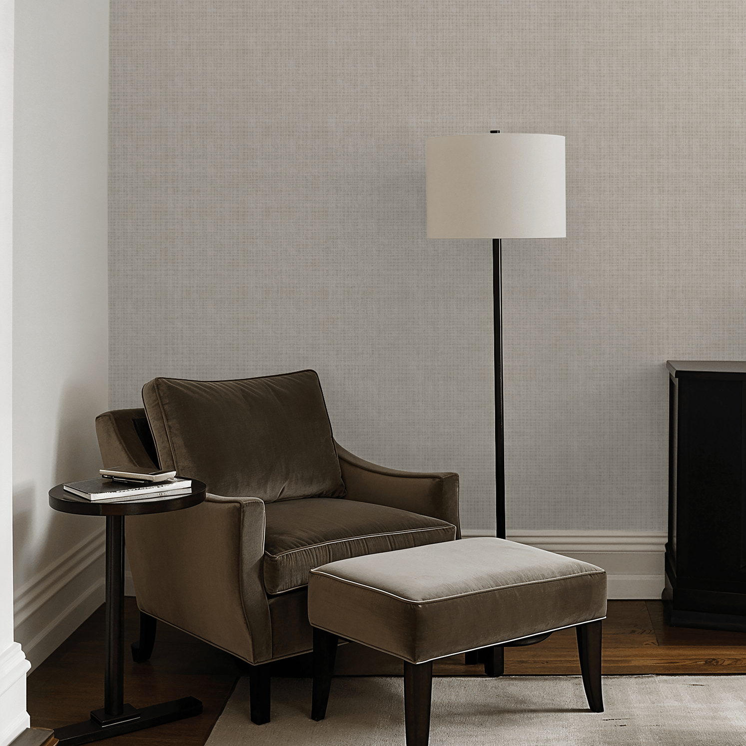 Simply Woven Linen Wallpaper