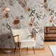 Ana (White) Wallpaper - 6 FT H X 22 FT W sample