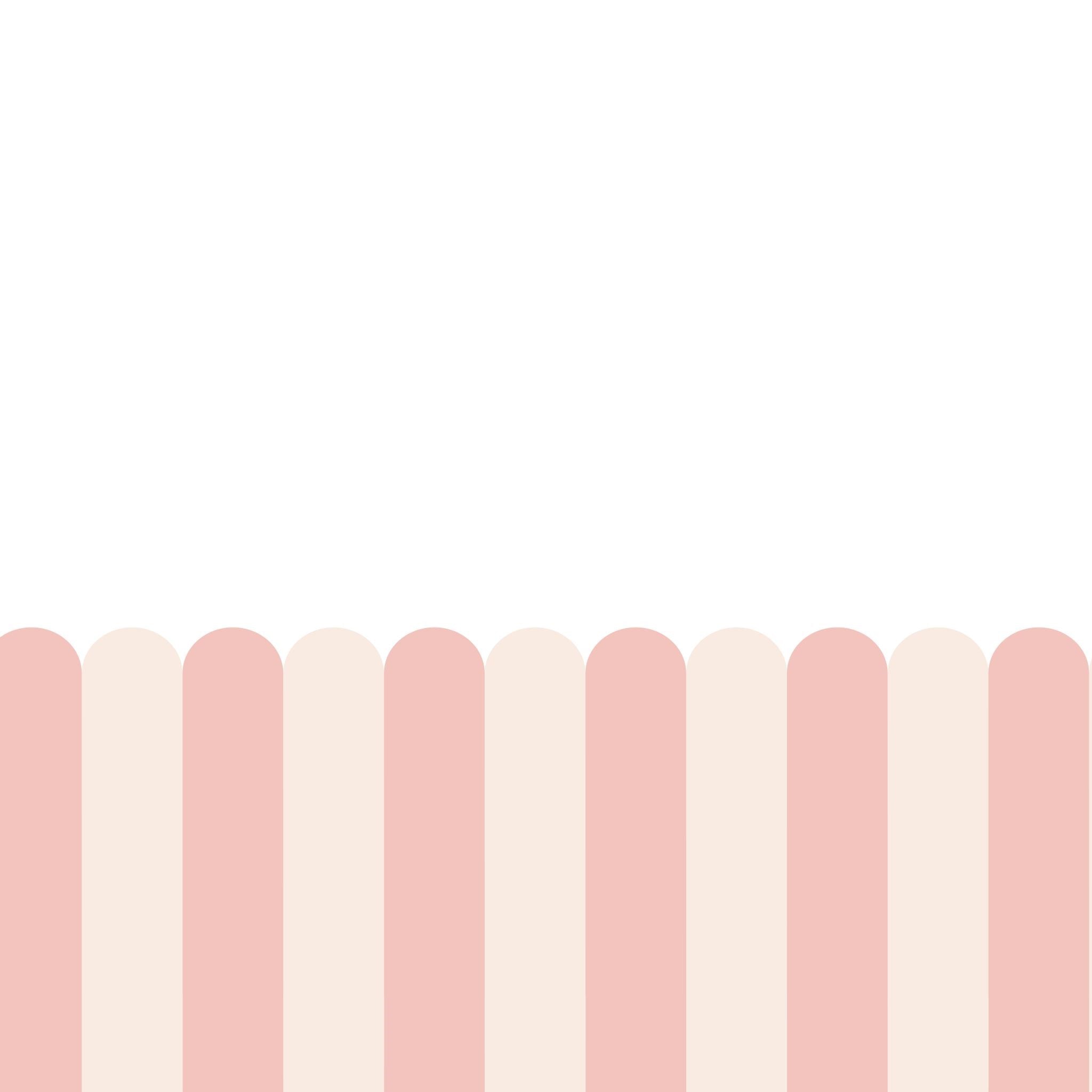 Playful Pickets (Pink) Wallpaper - 2 FT H X 15.8 FT W P&S