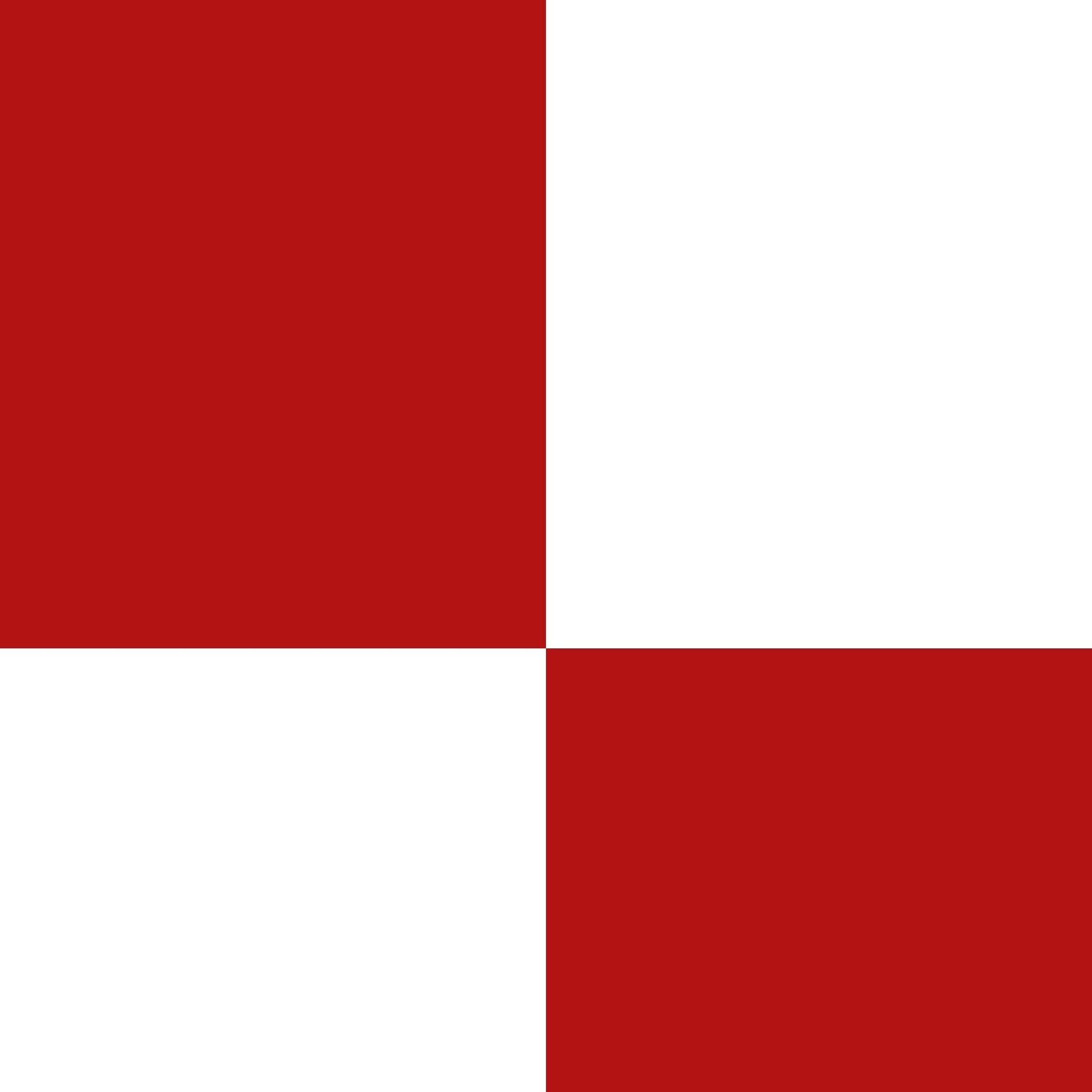 Bold red and white checkerboard wallpaper pattern with geometric design.