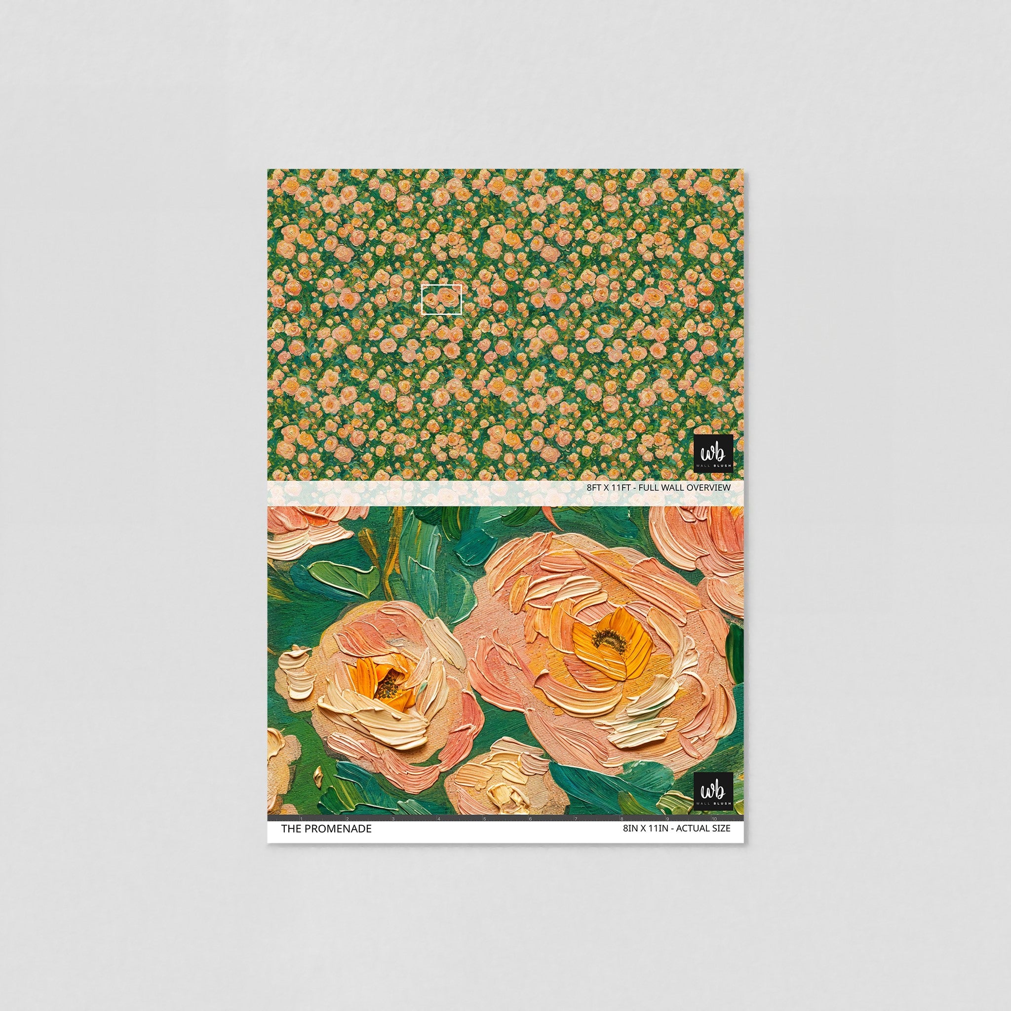 The Promenade Wallpaper - 6 FT H X 7.9 FT W LUXE