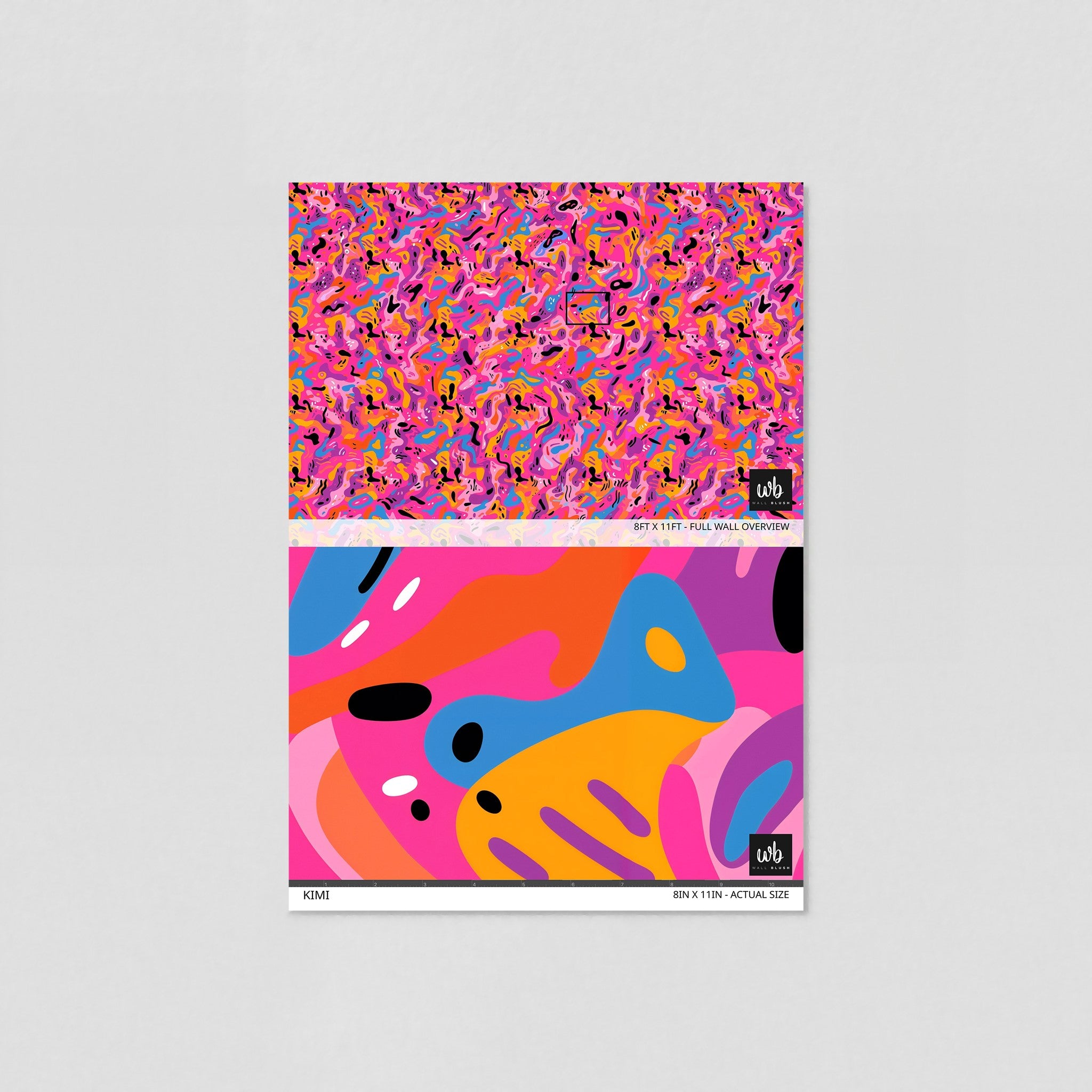 Kimi Wallpaper - 6 FT H X 28.5 FT W P&S